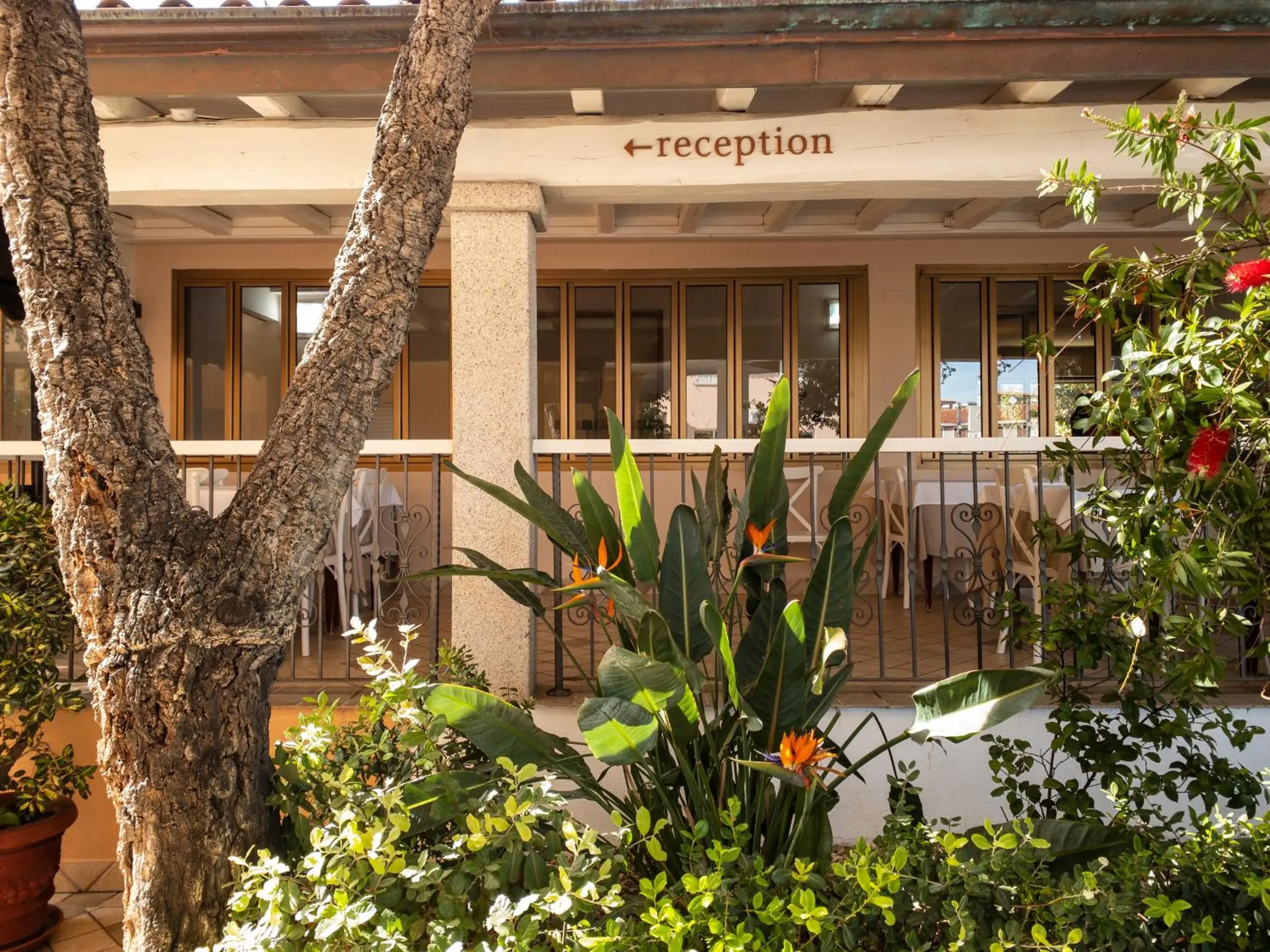 Property building in Hotel Donatella Property building in Hotel Donatella