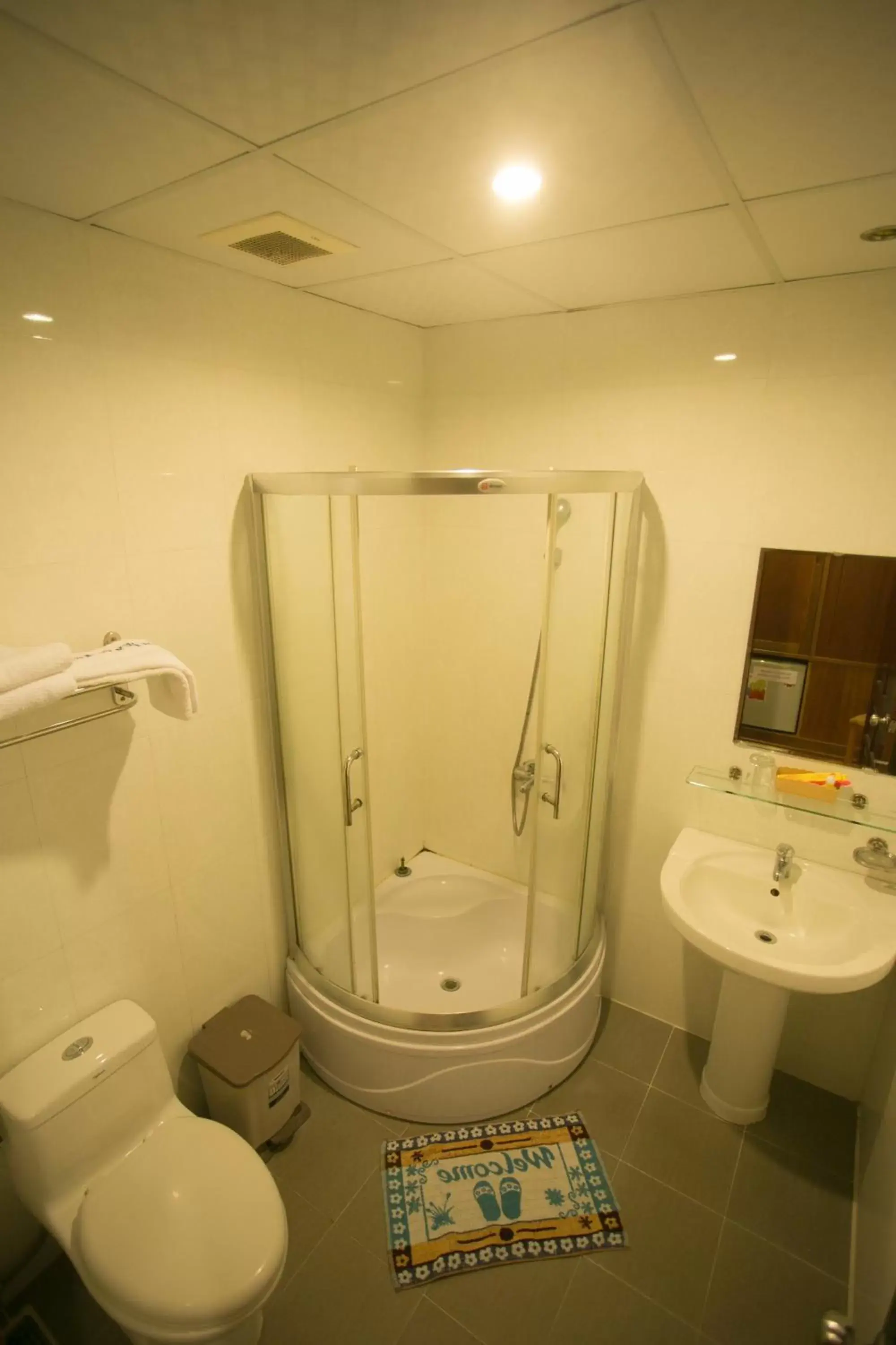 Bathroom in Golden Sea Hotel