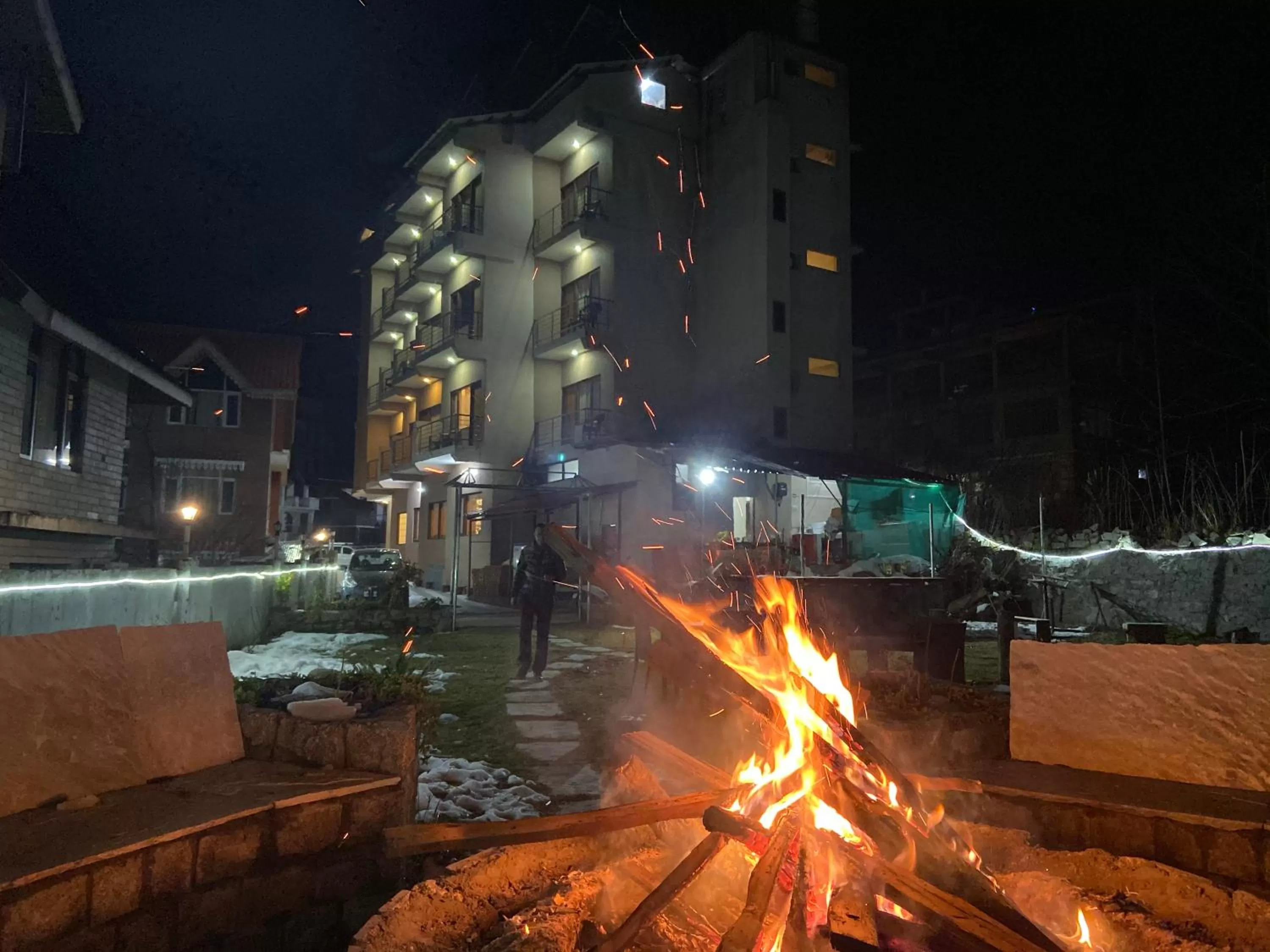 Evening entertainment in Hotel Ambika Resort Manali