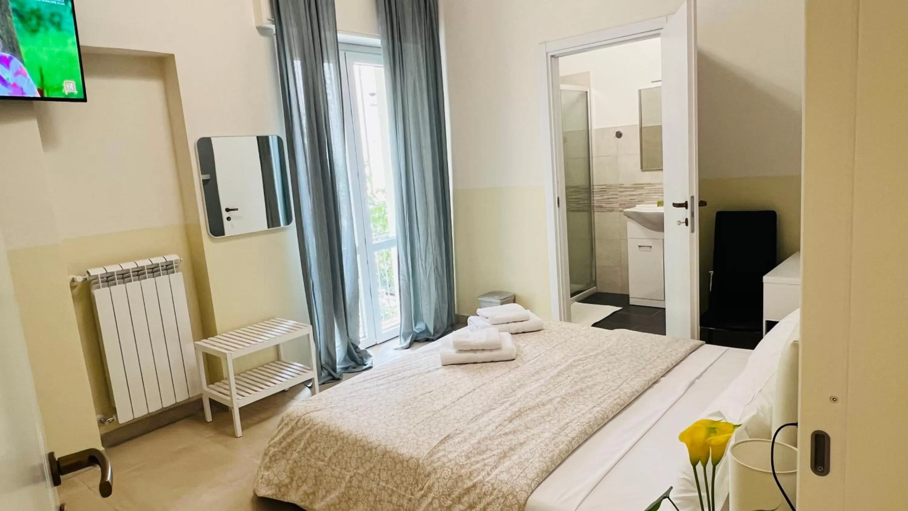 Bed in Bonaini Relax B&B