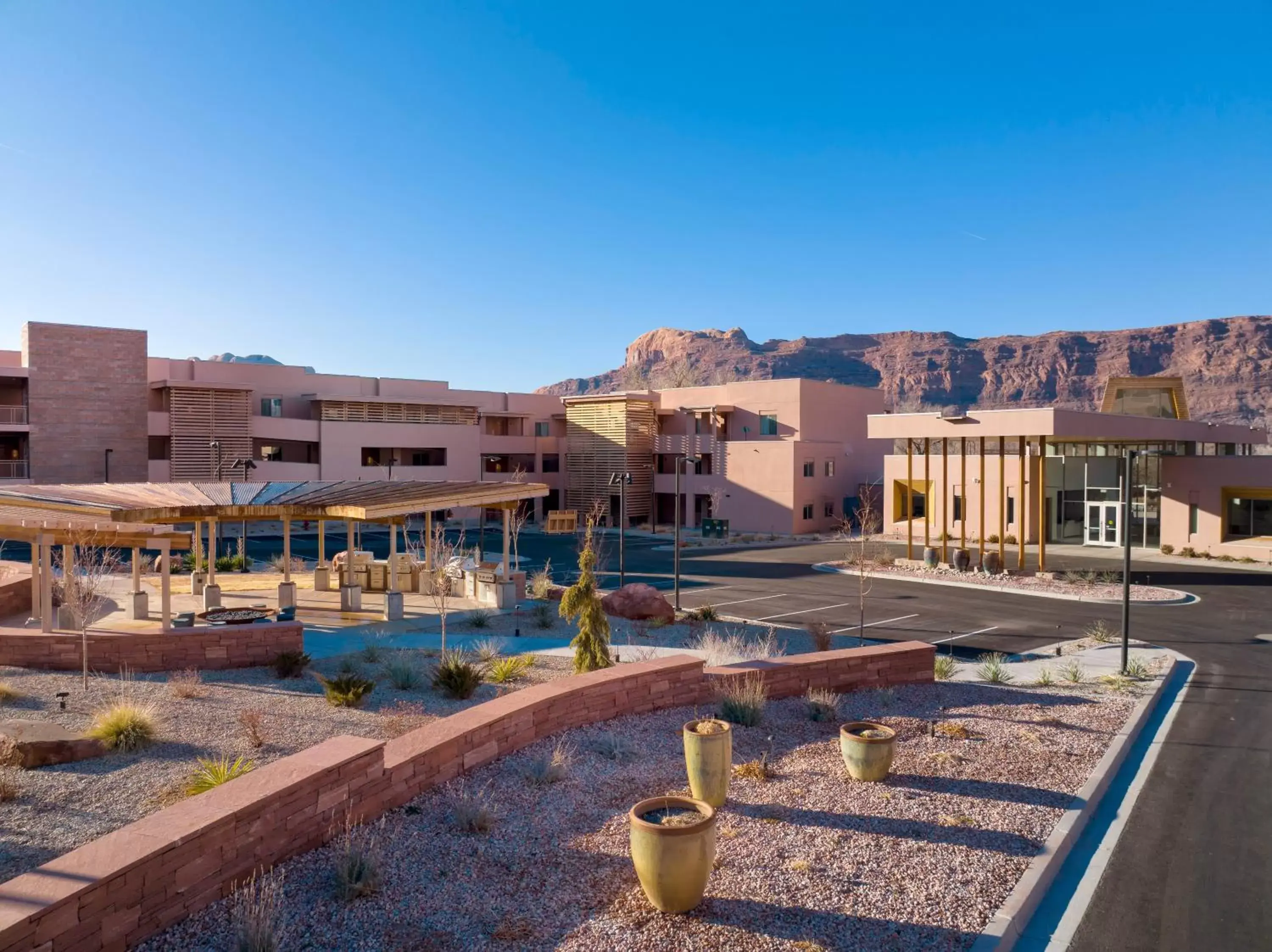 Property building in The Moab Resort, WorldMark Associate