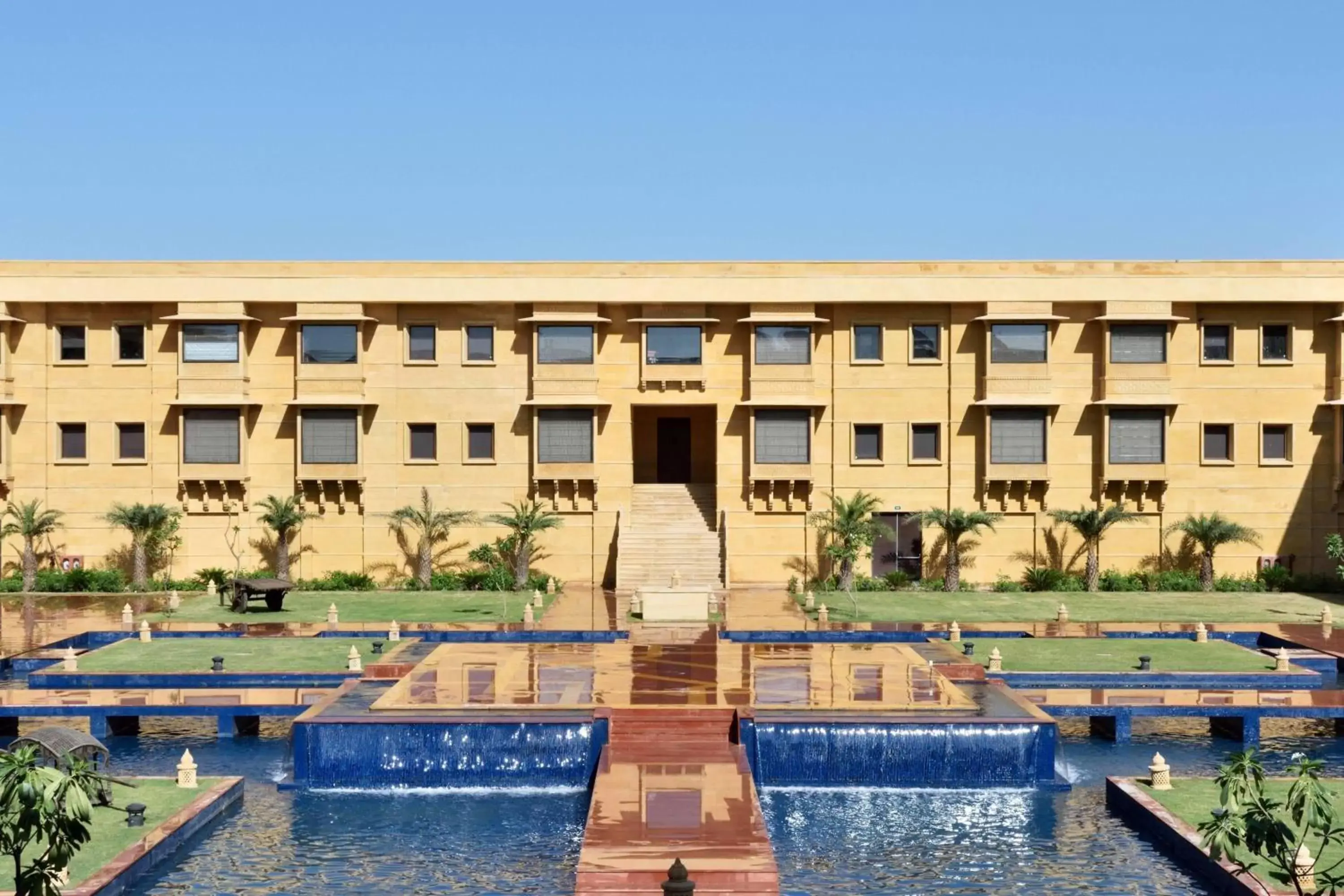 Property building, Swimming Pool in Jaisalmer Marriott Resort & Spa
