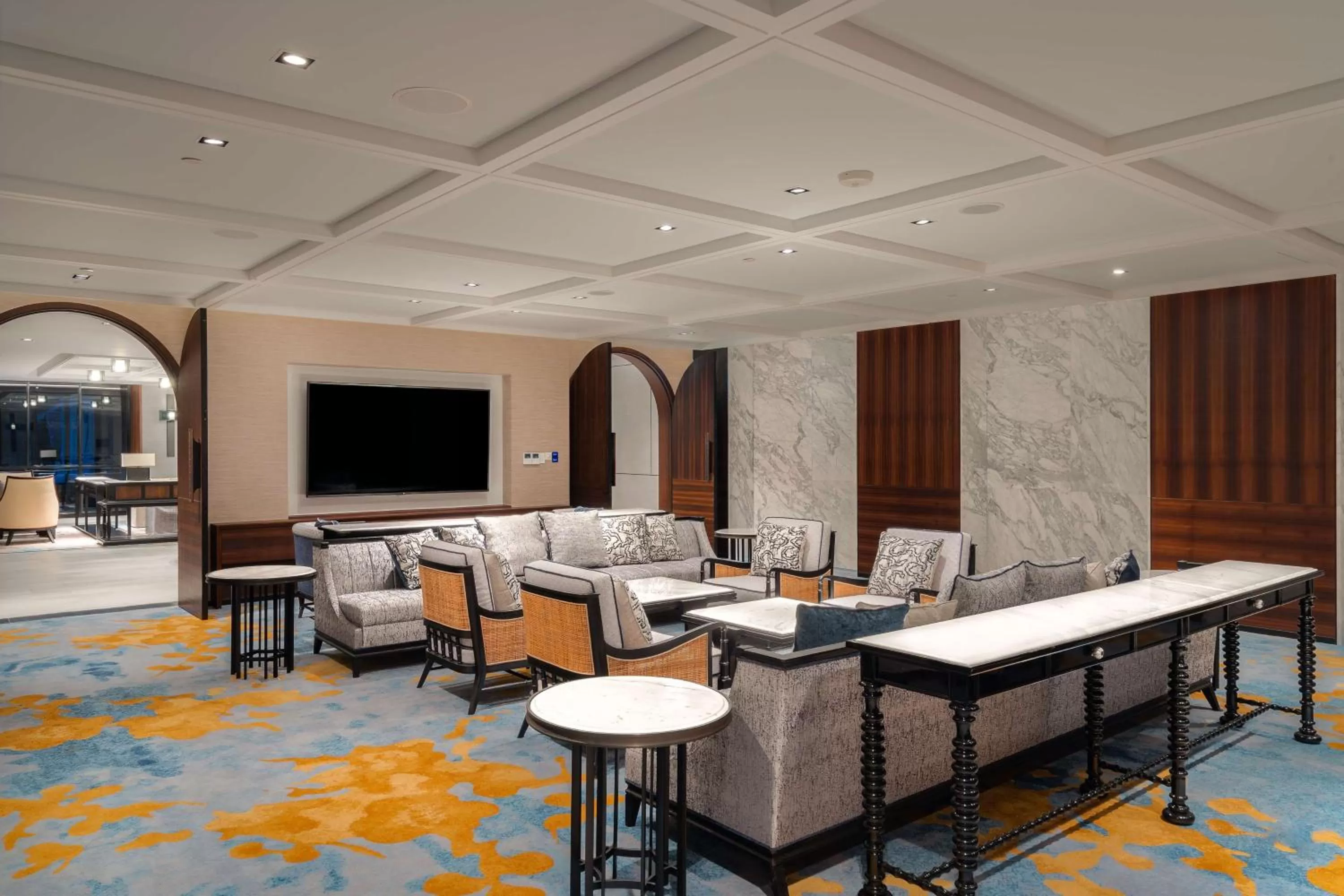 On site in Hyatt Regency Phnom Penh