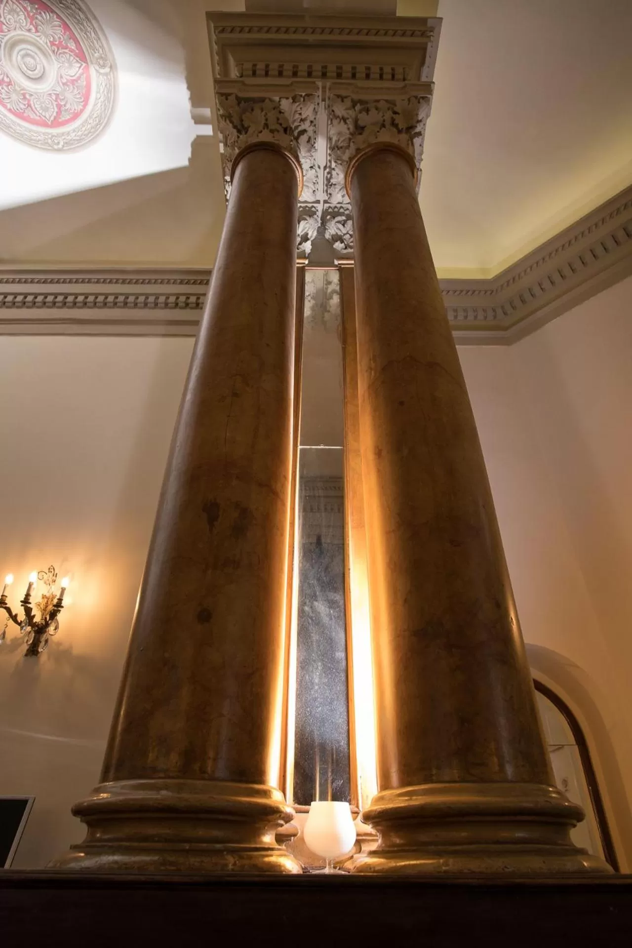 Decorative detail in Hotel Villa Delle Rose