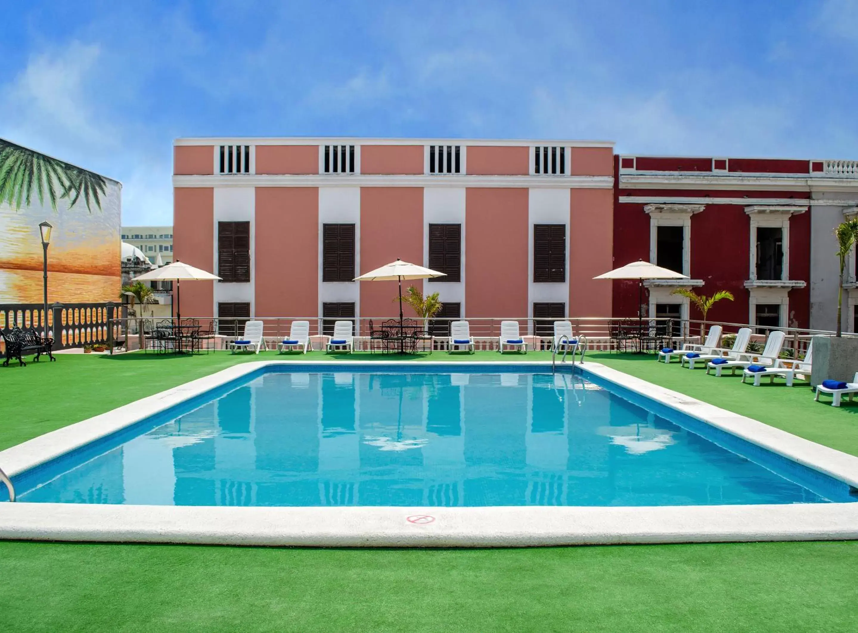 Swimming Pool in Hotel Veracruz Centro Histórico