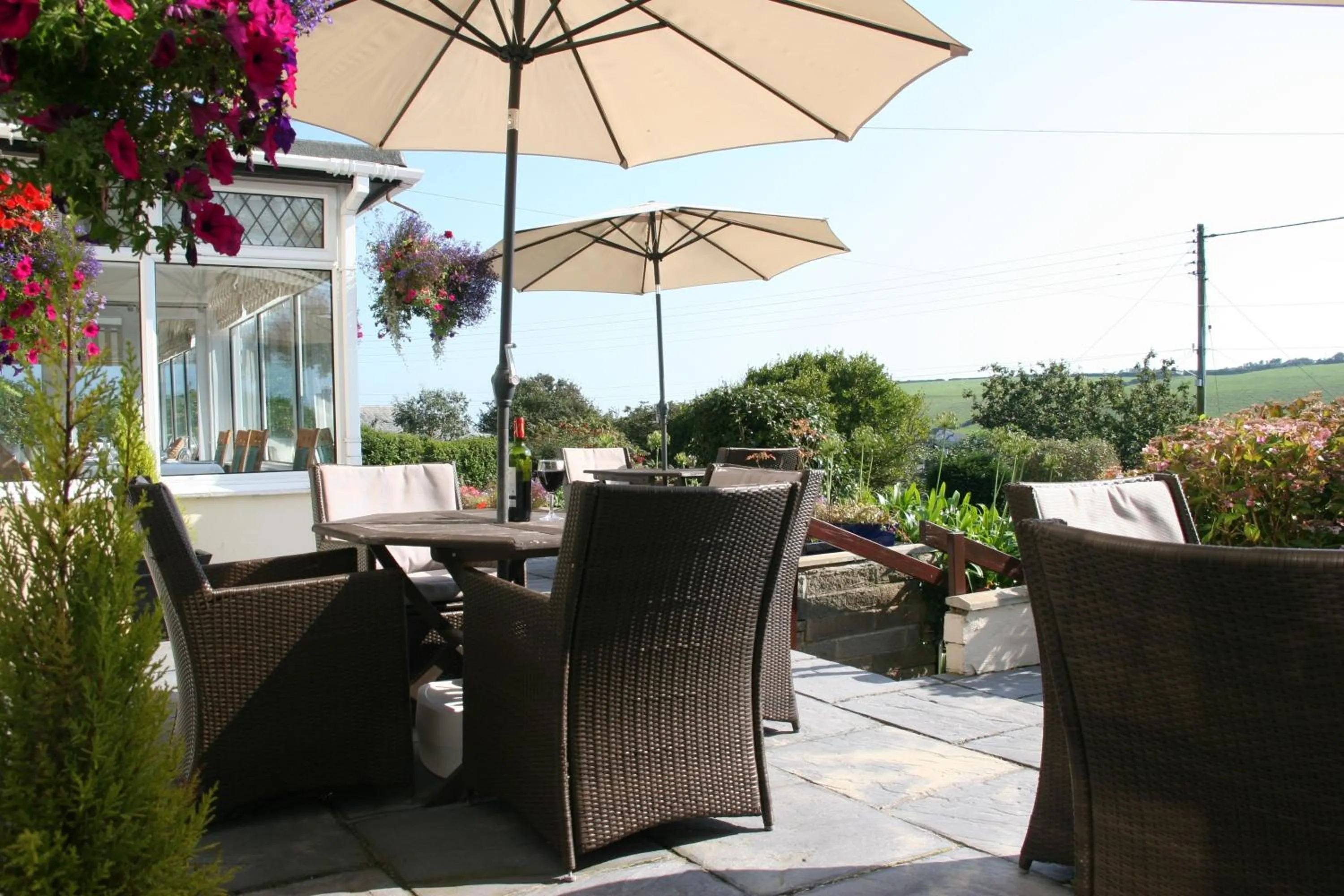 Balcony/Terrace in Tremarne Hotel