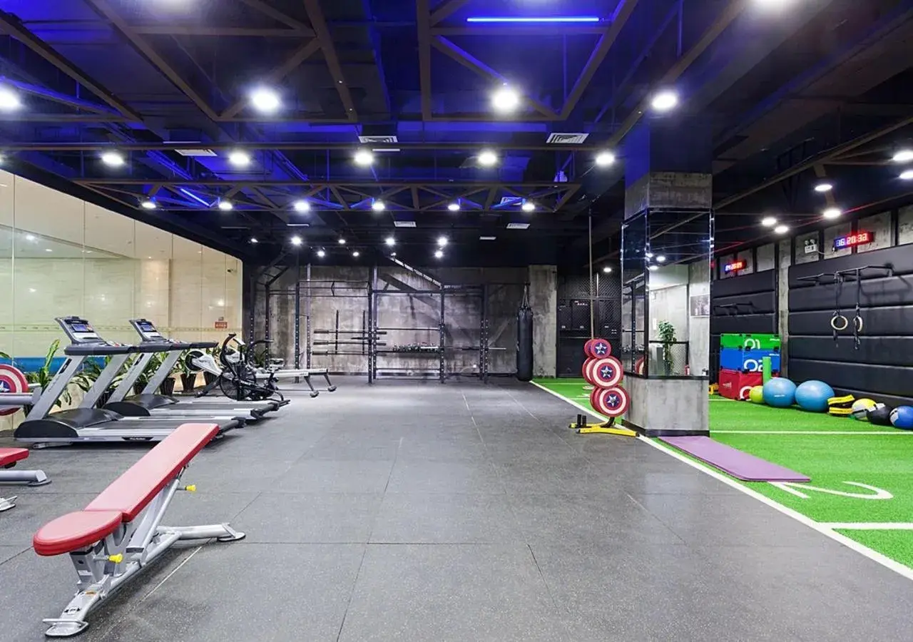 Fitness centre/facilities, Fitness Center/Facilities in Radisson Exhibition Center Shanghai