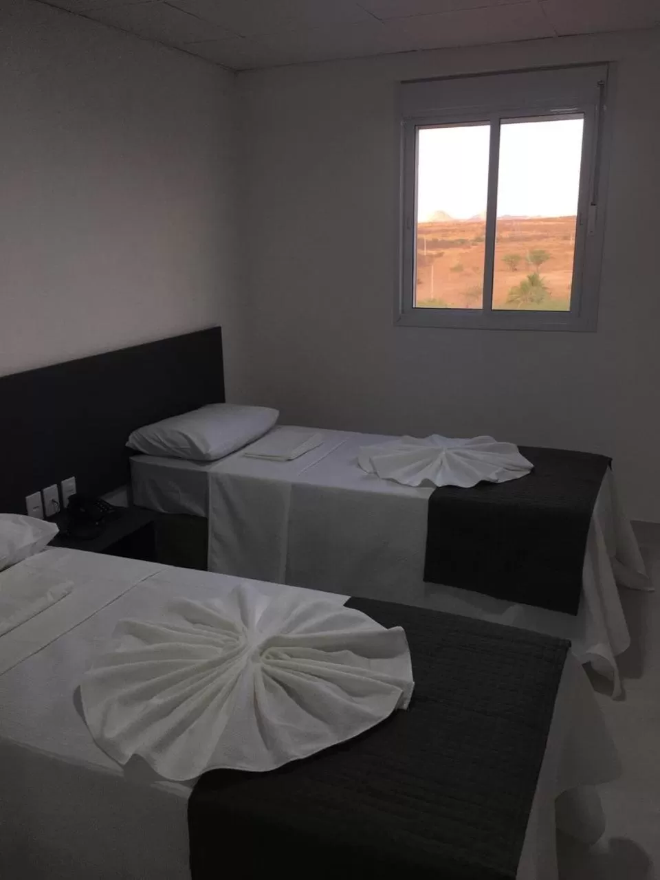 Bed in Hotel Oásis de Patos