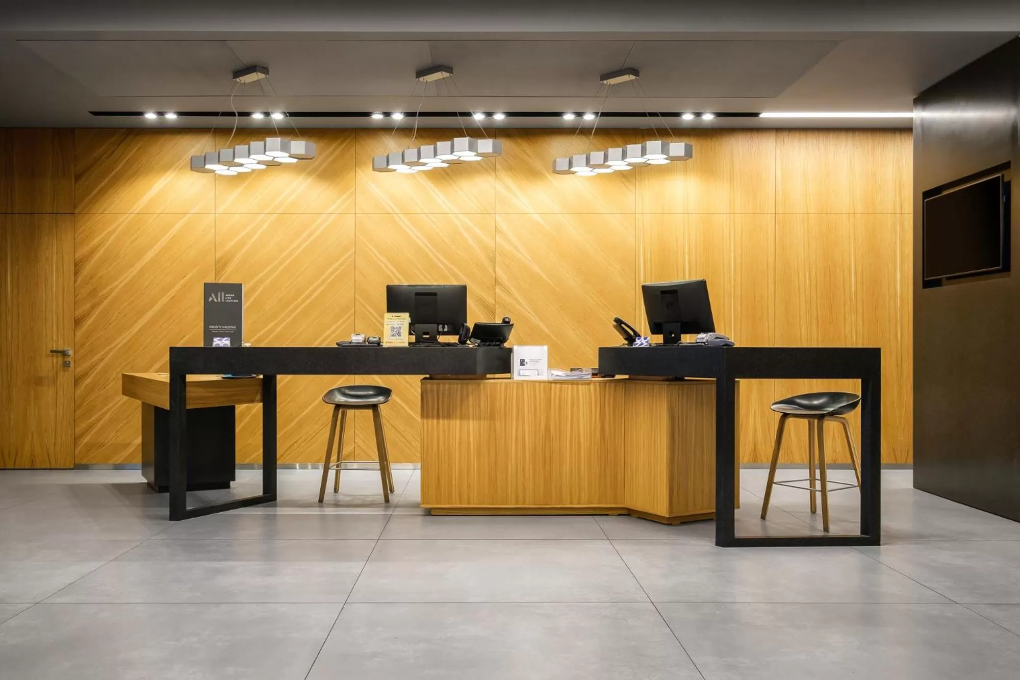 Lobby or reception in Novotel Almaty City Center