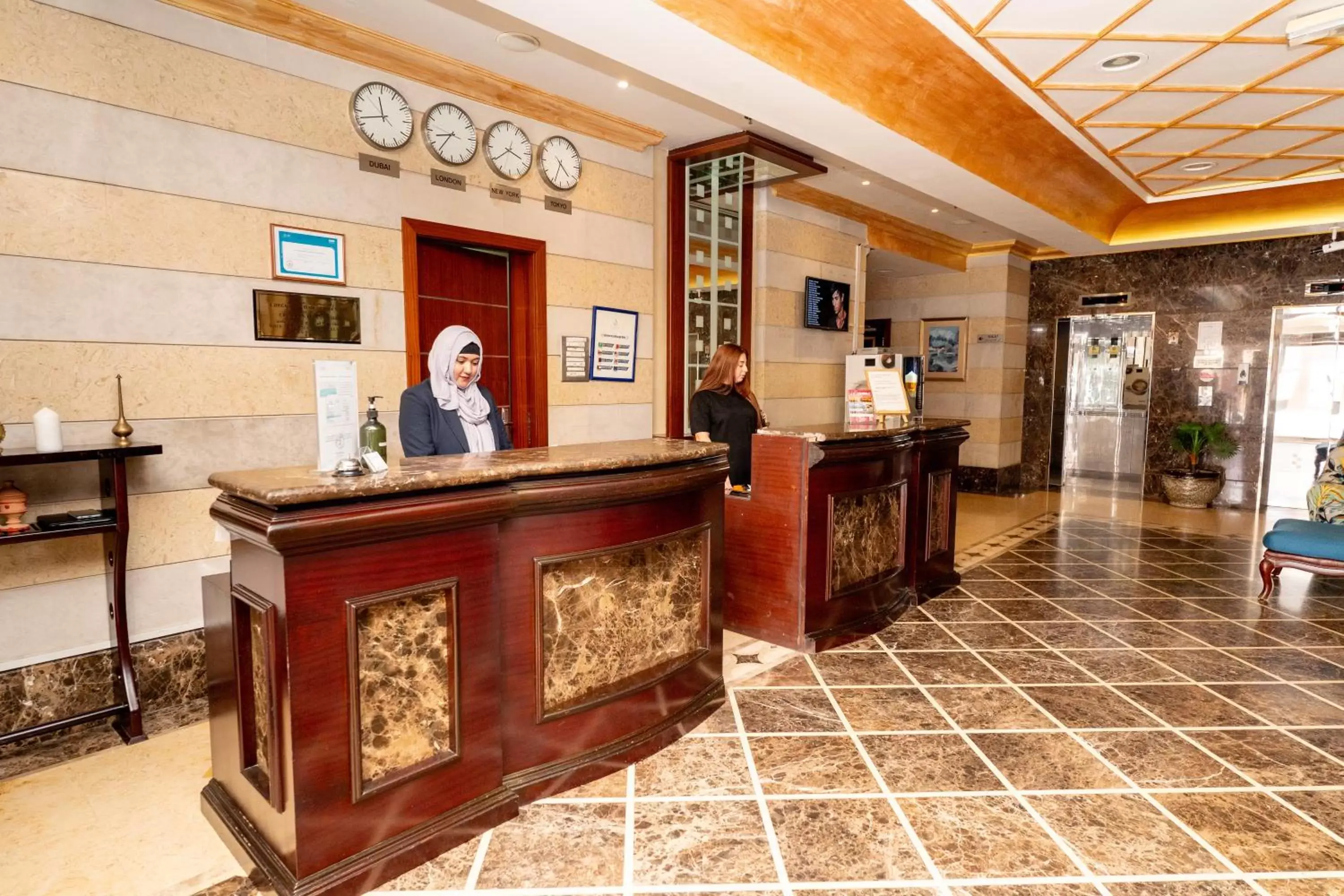 Lobby or reception, Lobby/Reception in Al Raya Hotel Apartments