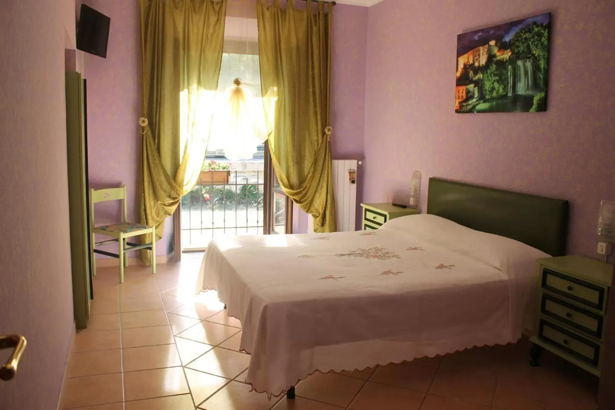 Bedroom, Bed in Casa Radiosa
