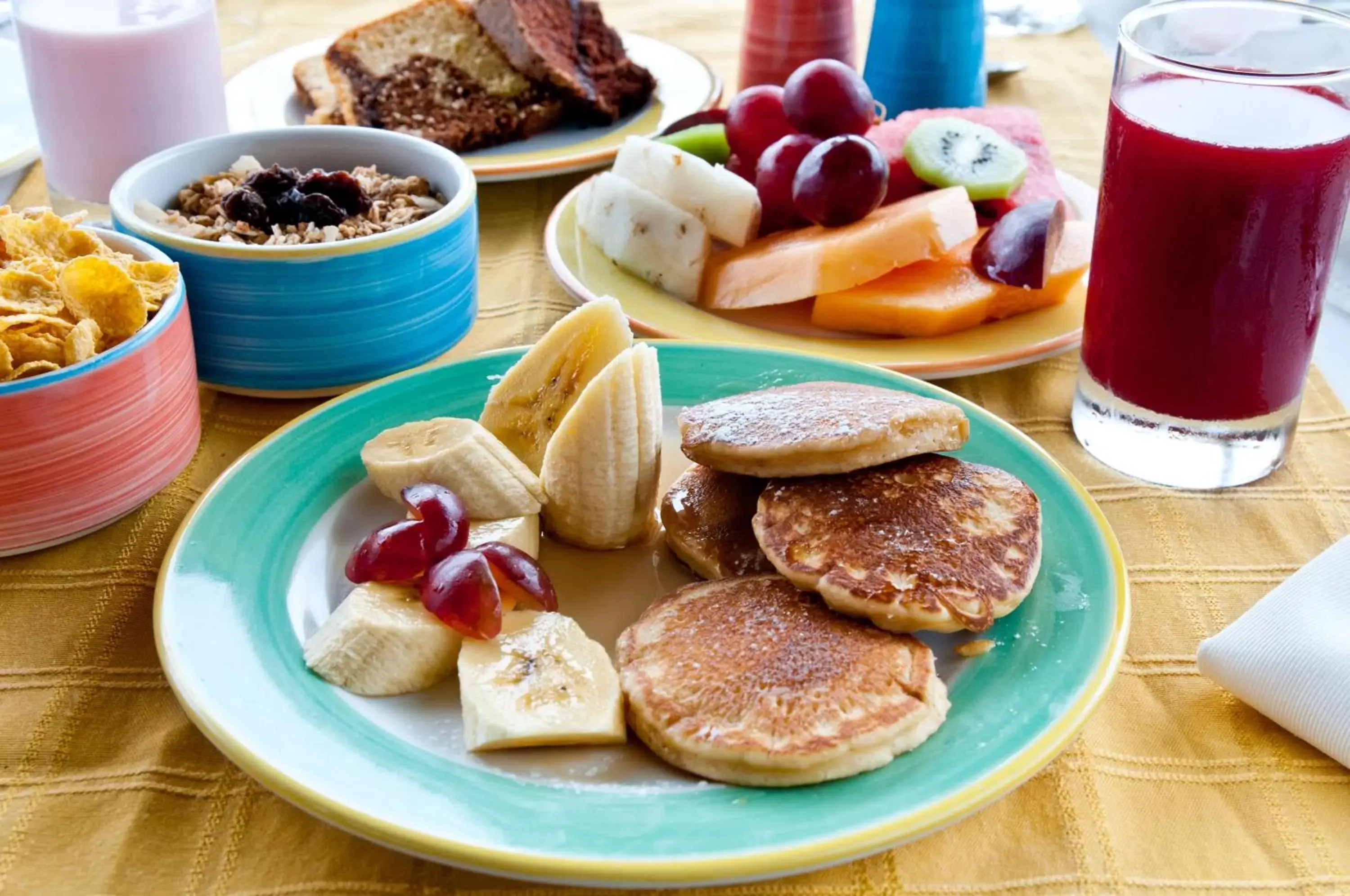 Breakfast in Hotel Solymar Breakfast in Hotel Solymar