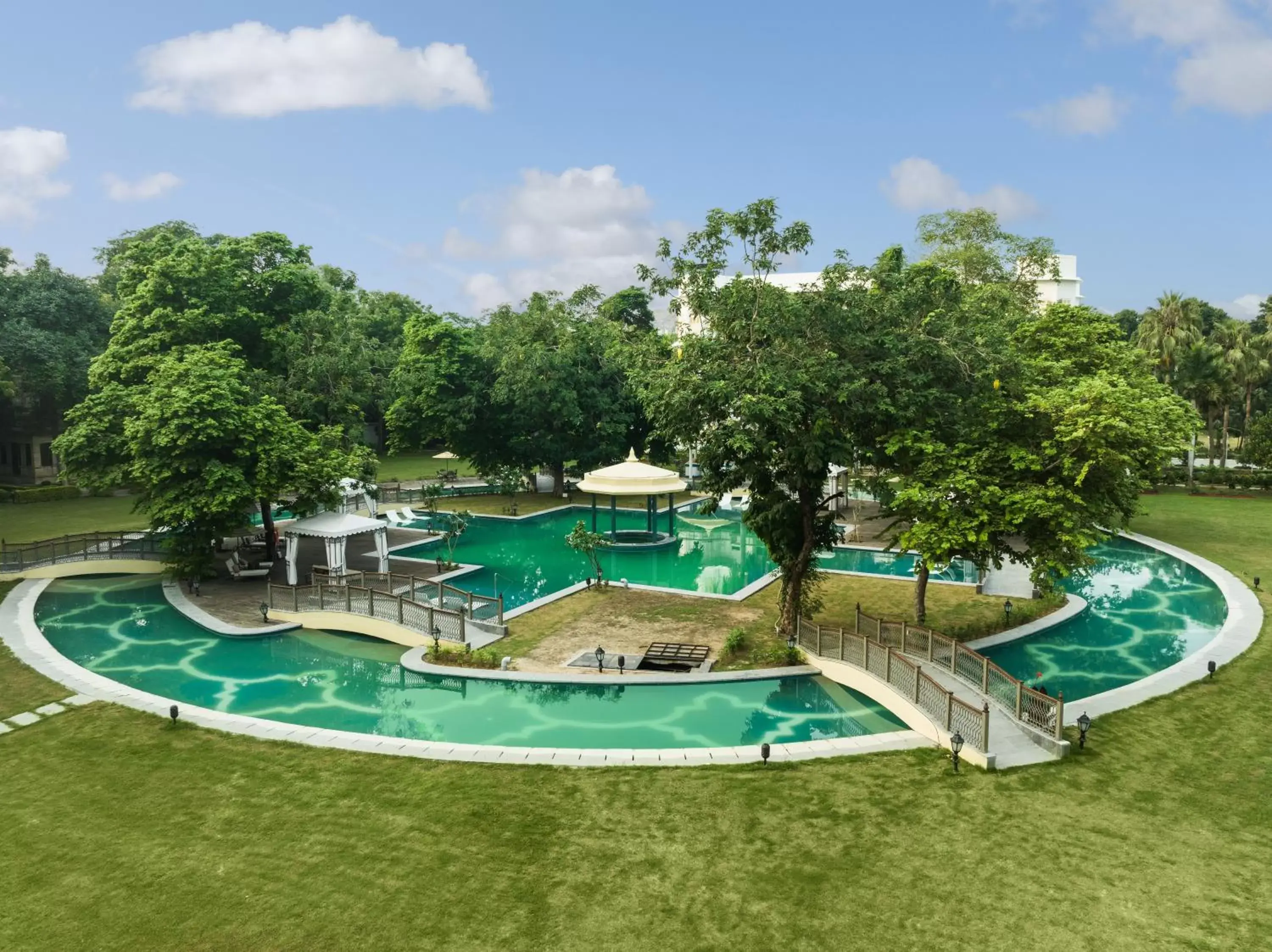 Swimming pool, Pool View in Taj Usha Kiran Palace, Gwalior