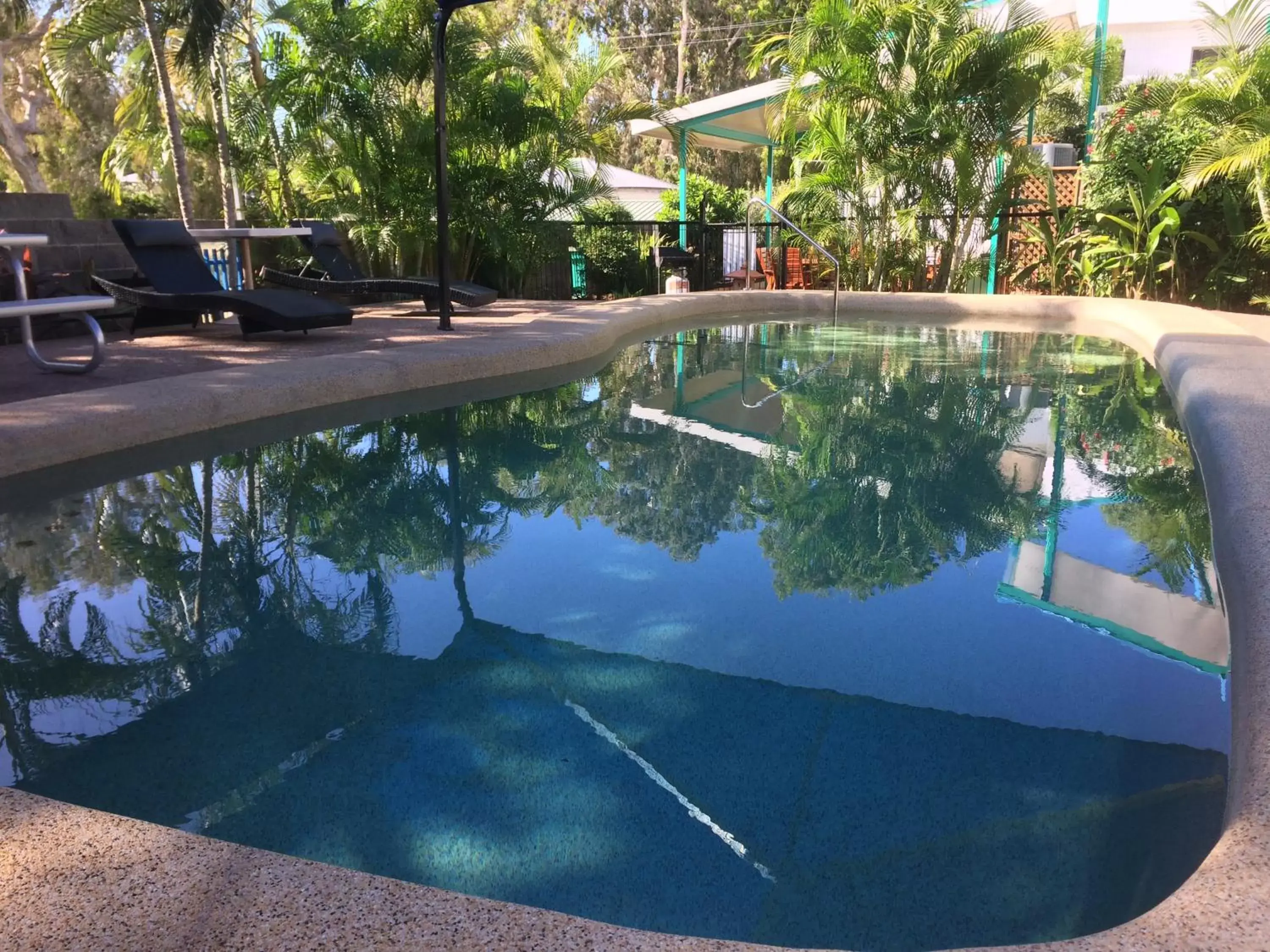 Swimming Pool in Tropical Palms Resort & 4WD Hire