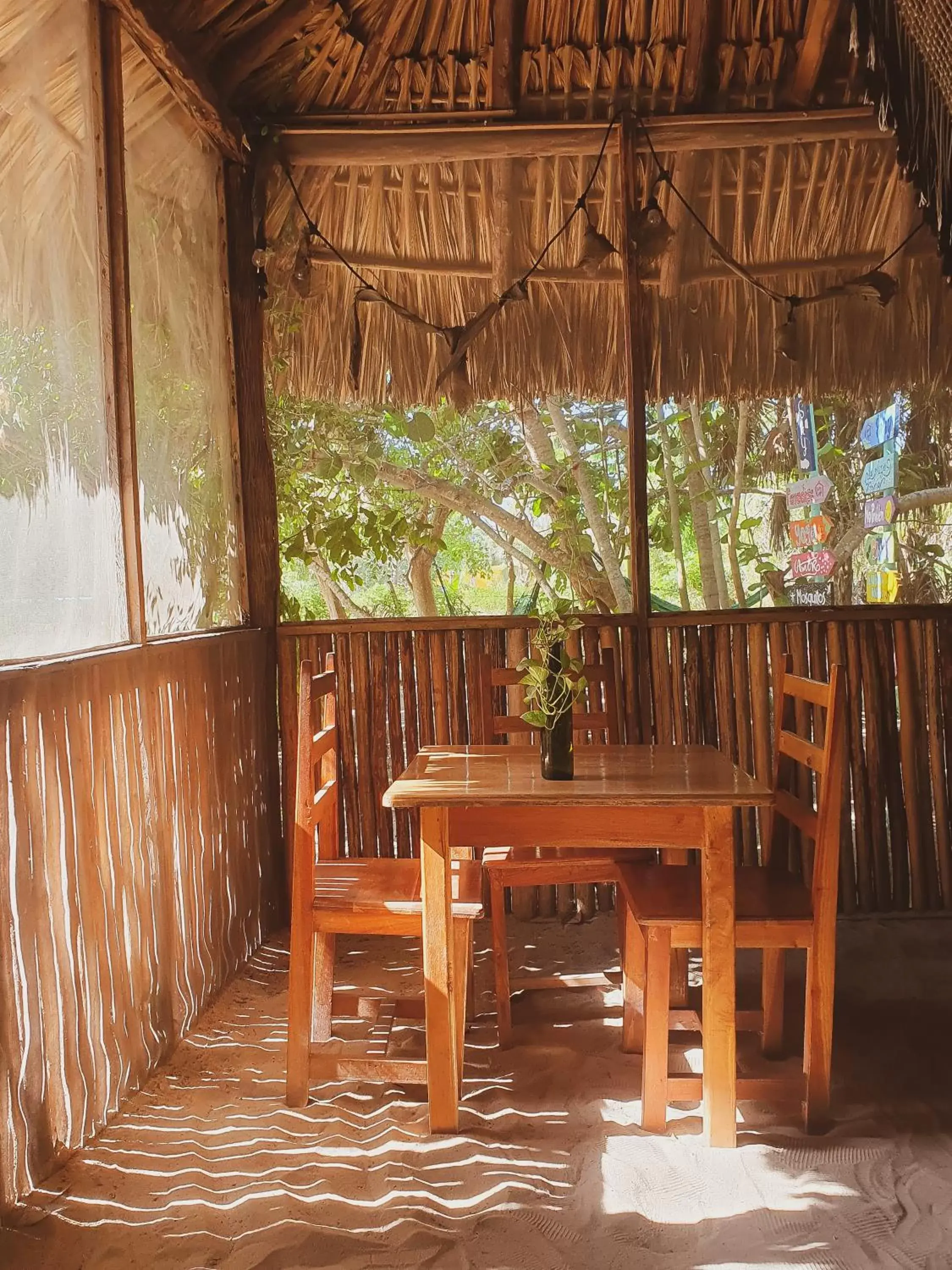 Communal kitchen in Casa Cuyo Hotel