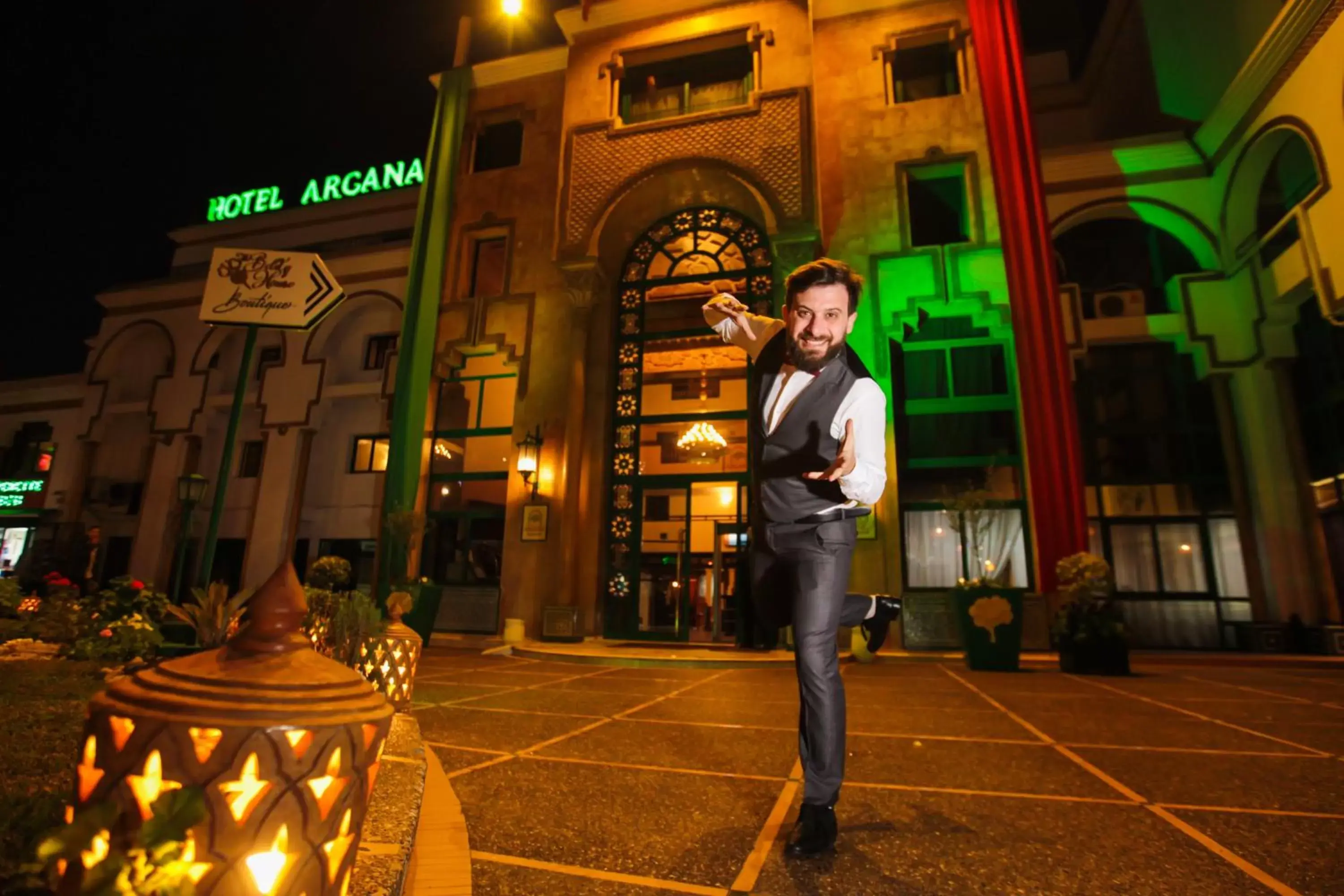 Facade/entrance in Hotel Argana Agadir Facade/entrance in Hotel Argana Agadir