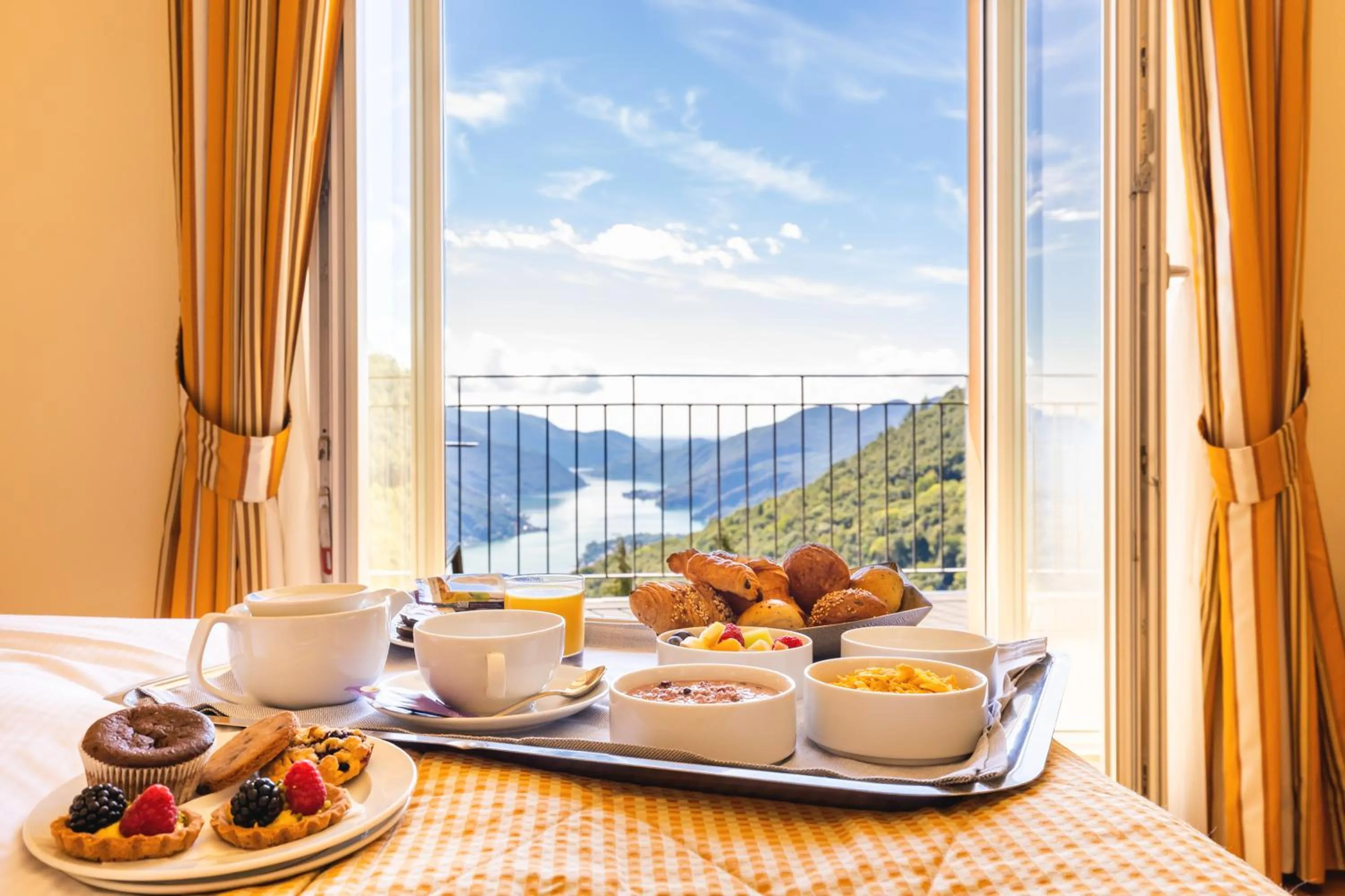 Breakfast in Kurhaus Cademario Hotel & SPA - Adults Only