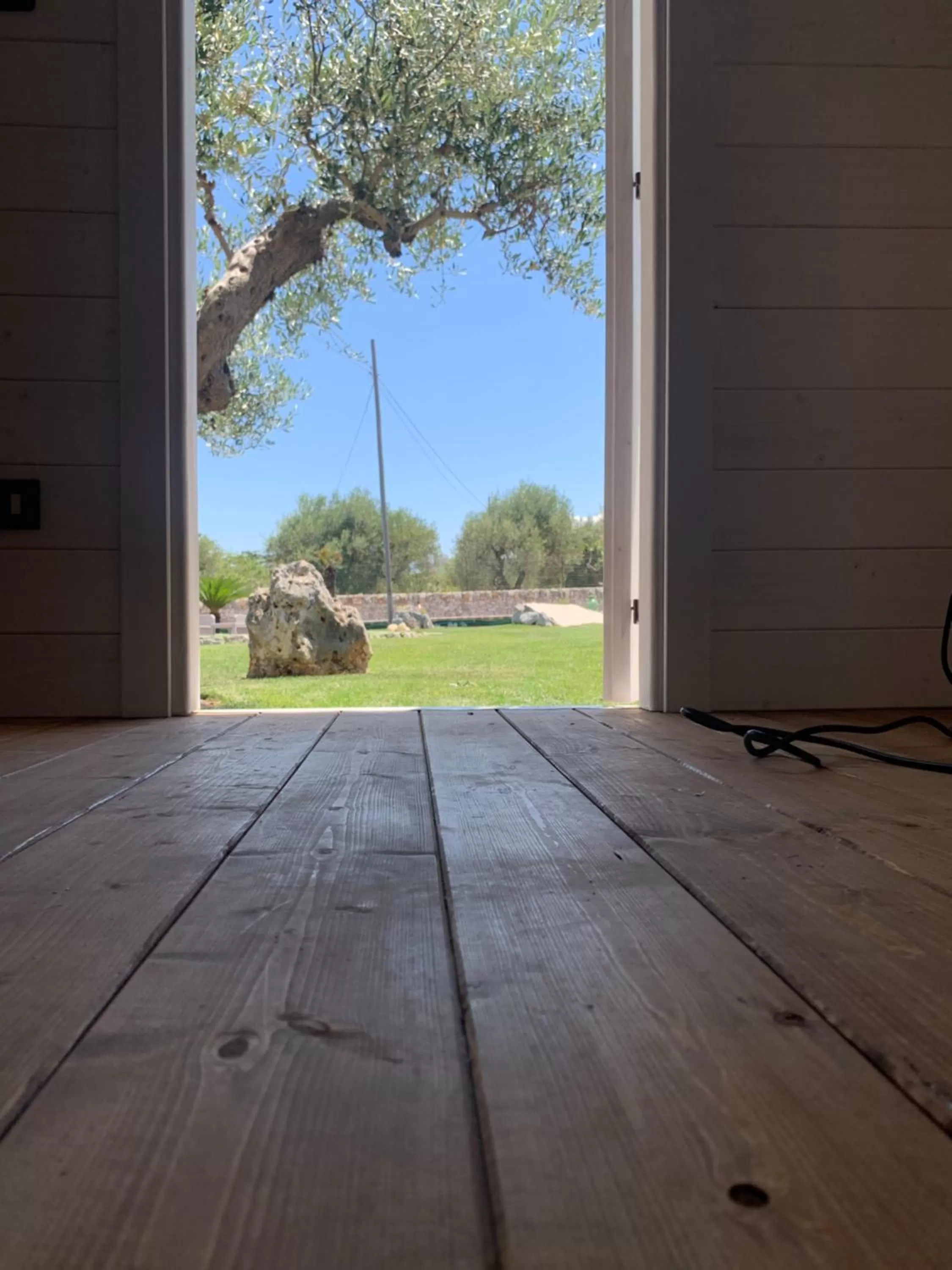 Garden view in B&B Villa Grassi