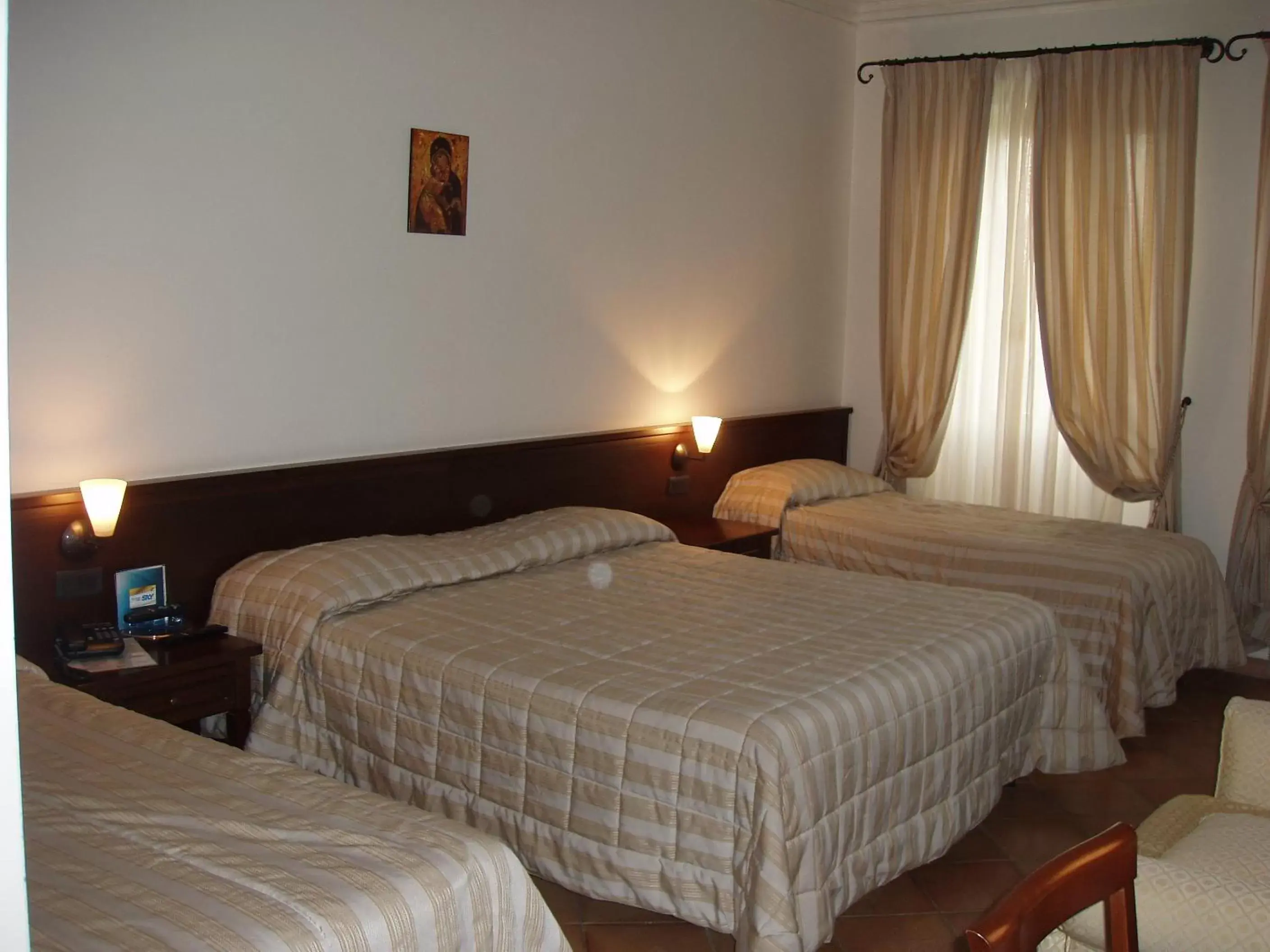 Bedroom, Bed in Hotel San Claudio