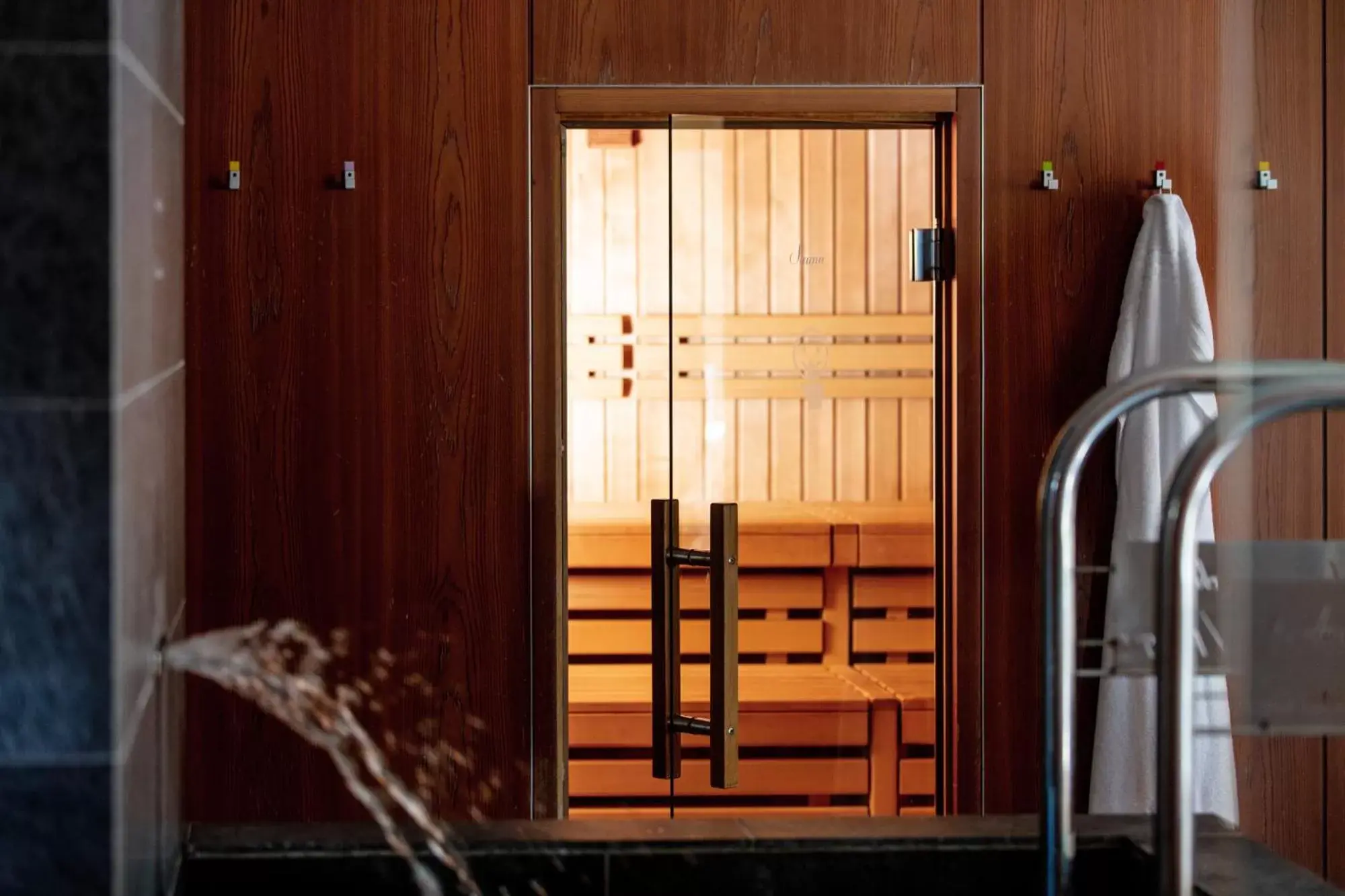 Sauna in Hotel Laudinella