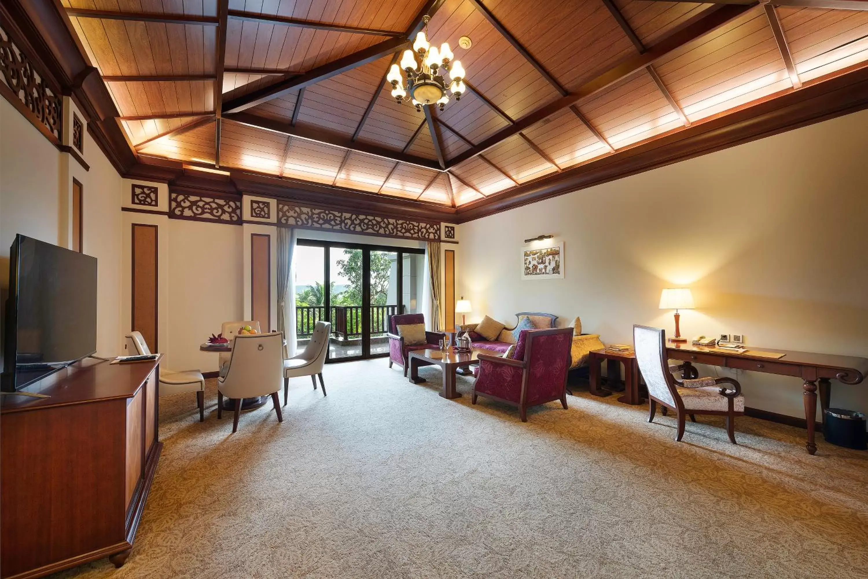 Living room in Vinpearl Luxury Nha Trang Living room in Vinpearl Luxury Nha Trang