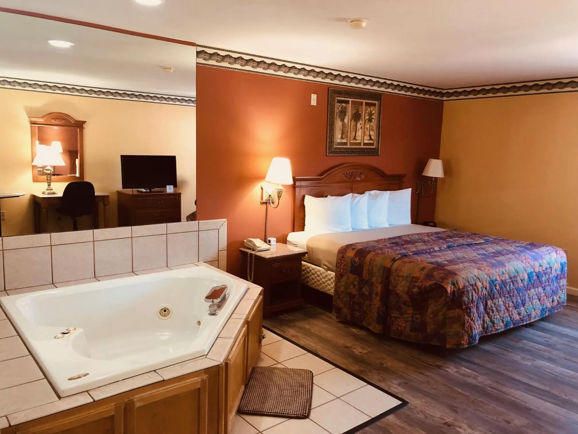 Bed in Mountain inn & suites - Dunlap TN