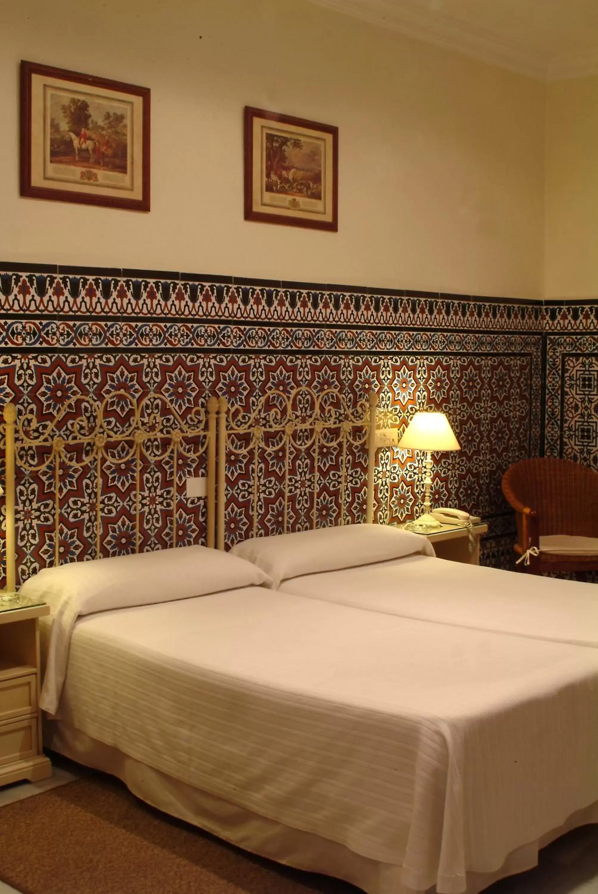 Bed in Hotel Simon Bed in Hotel Simon