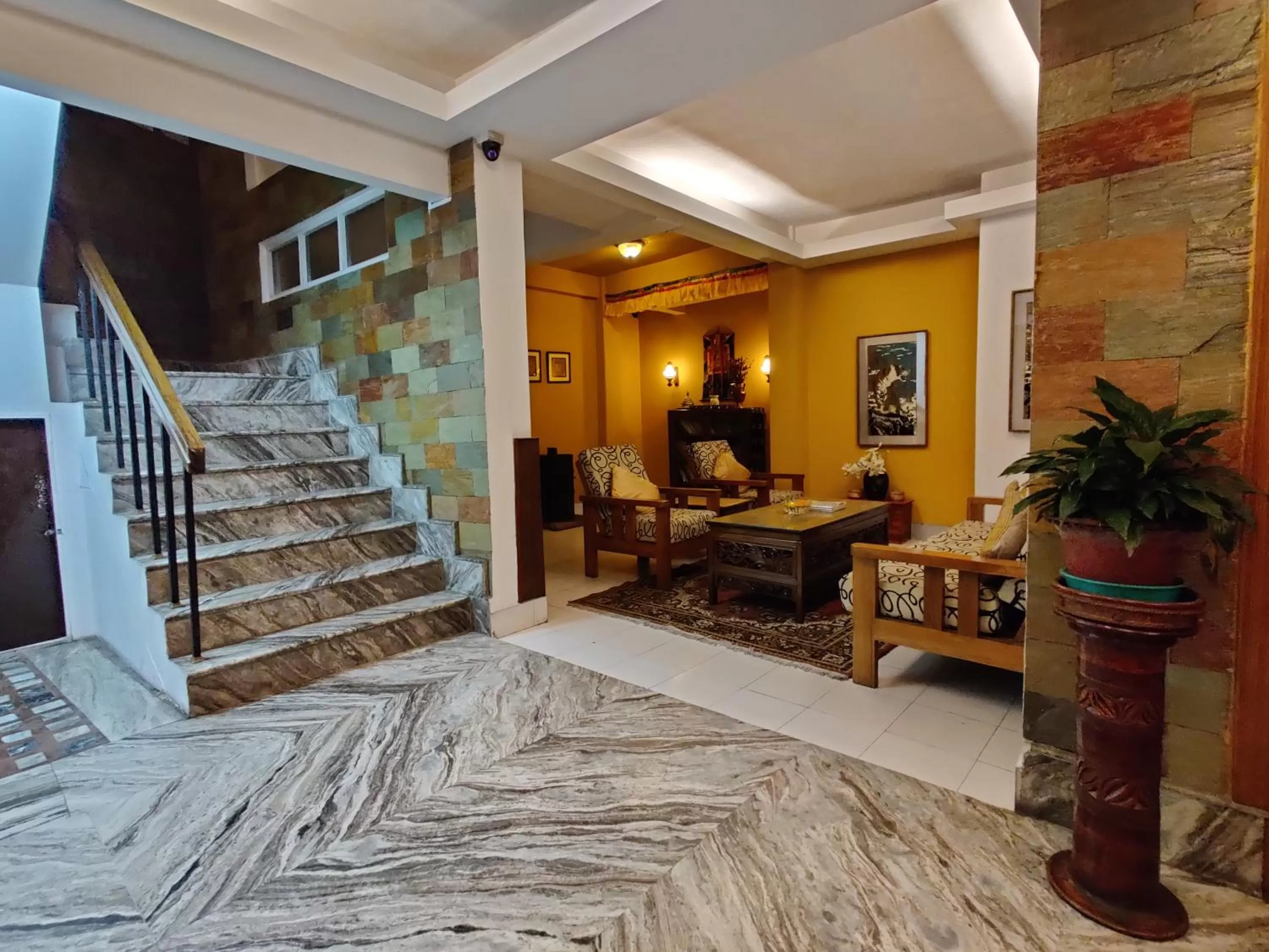 Lobby or reception in Hotel Tarayana