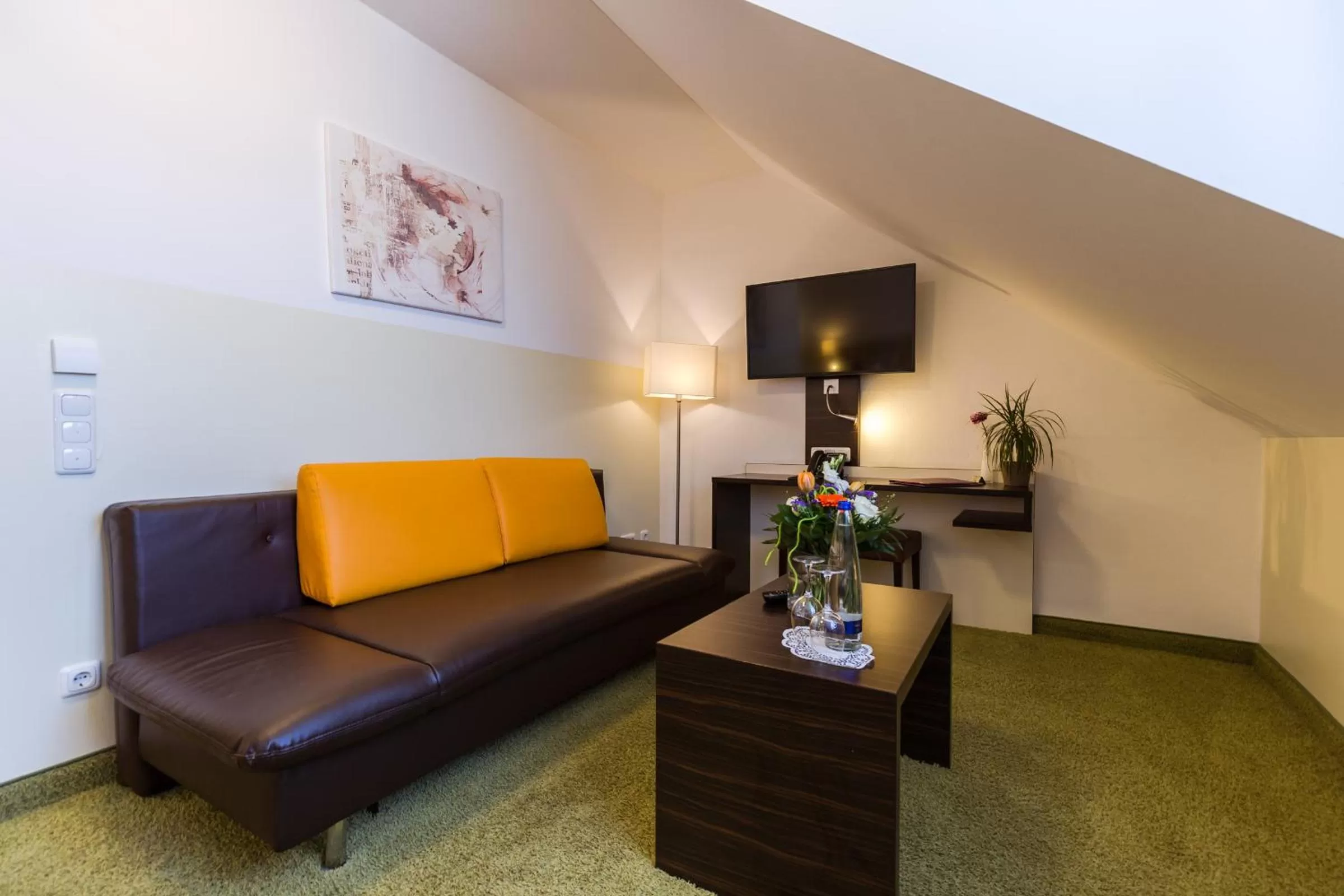 Living room in Hotel Arooma