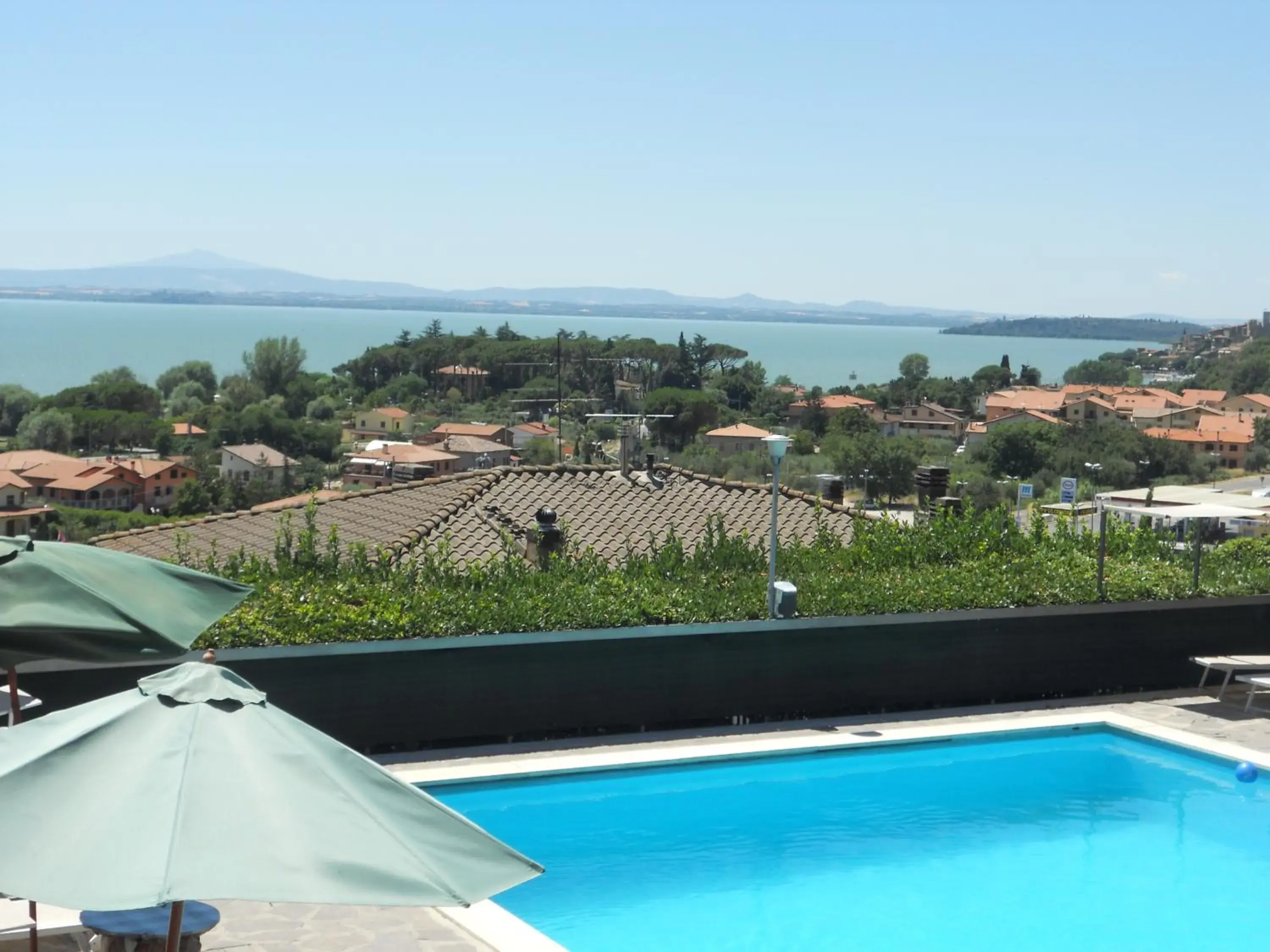 Pool View in Hotel Cavalieri