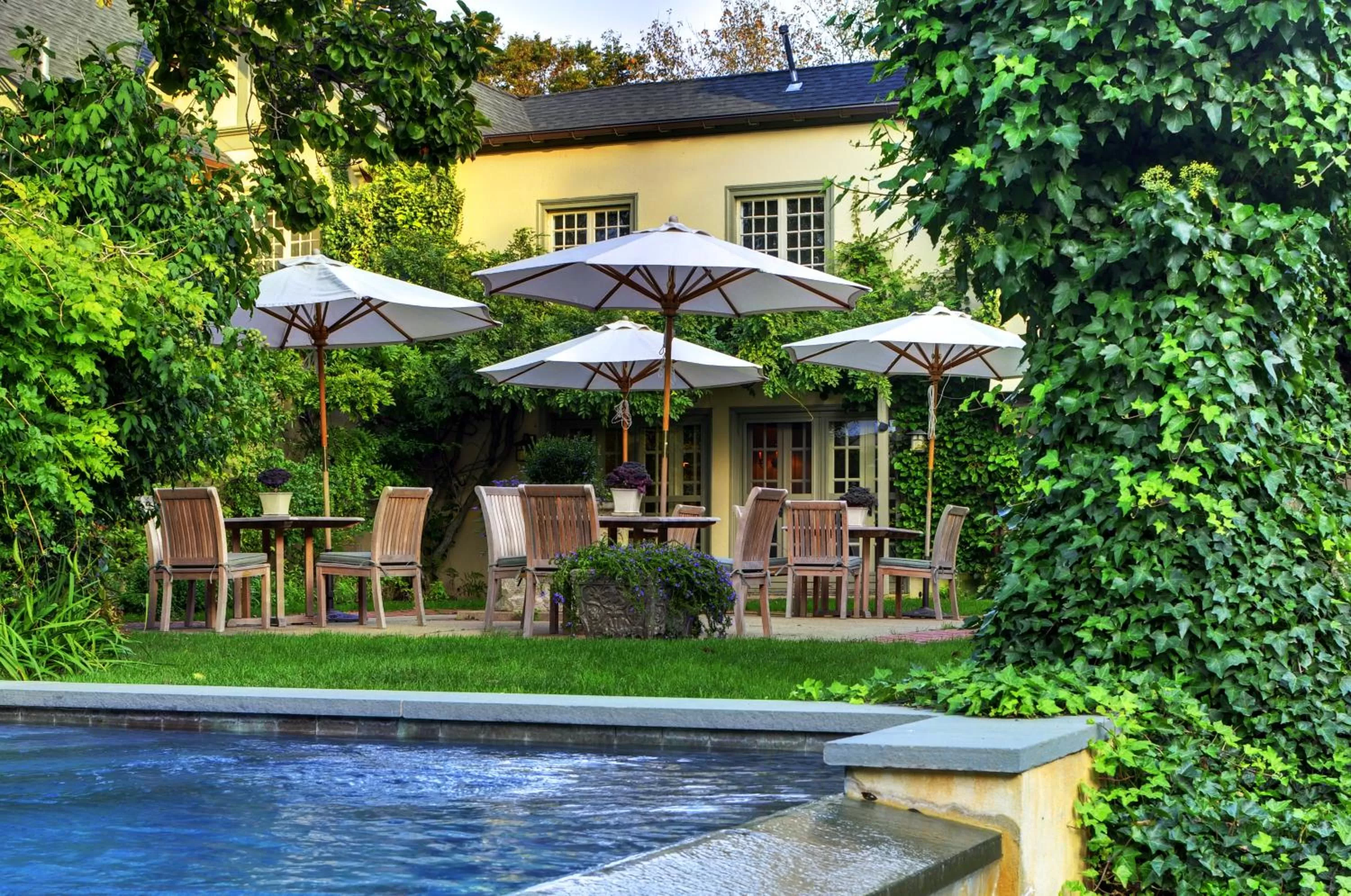 Patio, Swimming Pool in The Baker House 1650