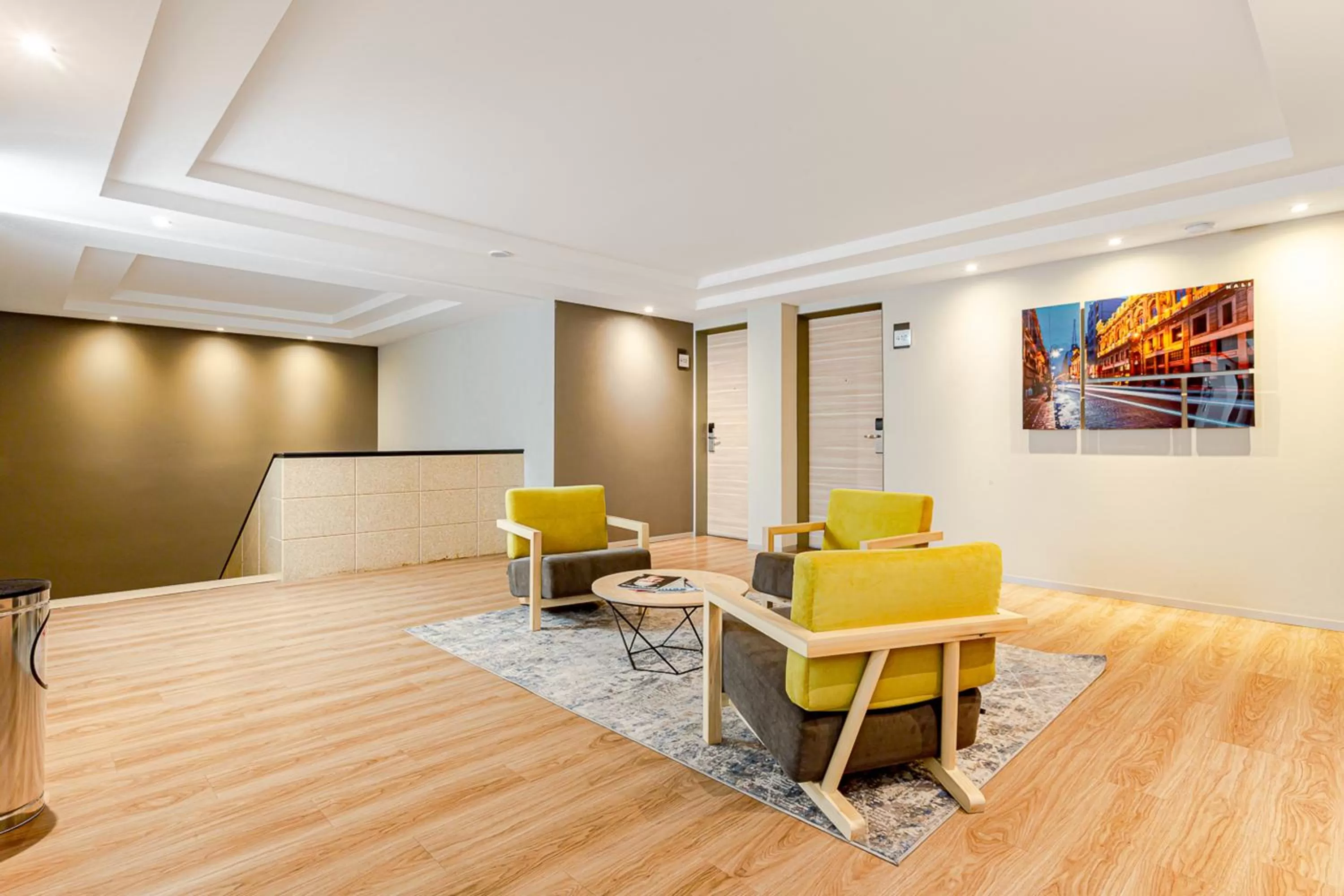 Living room in KALI Centro Mexico City