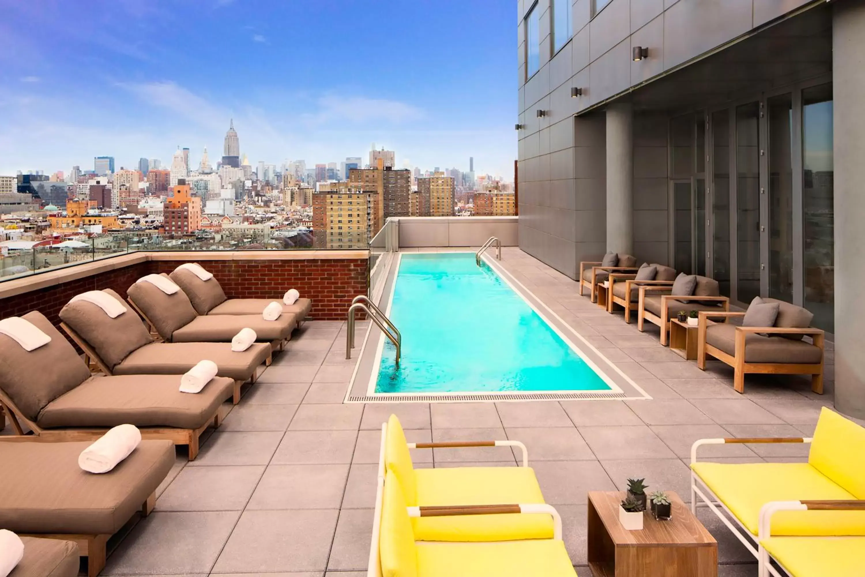 Swimming Pool in Hotel Indigo Lower East Side New York