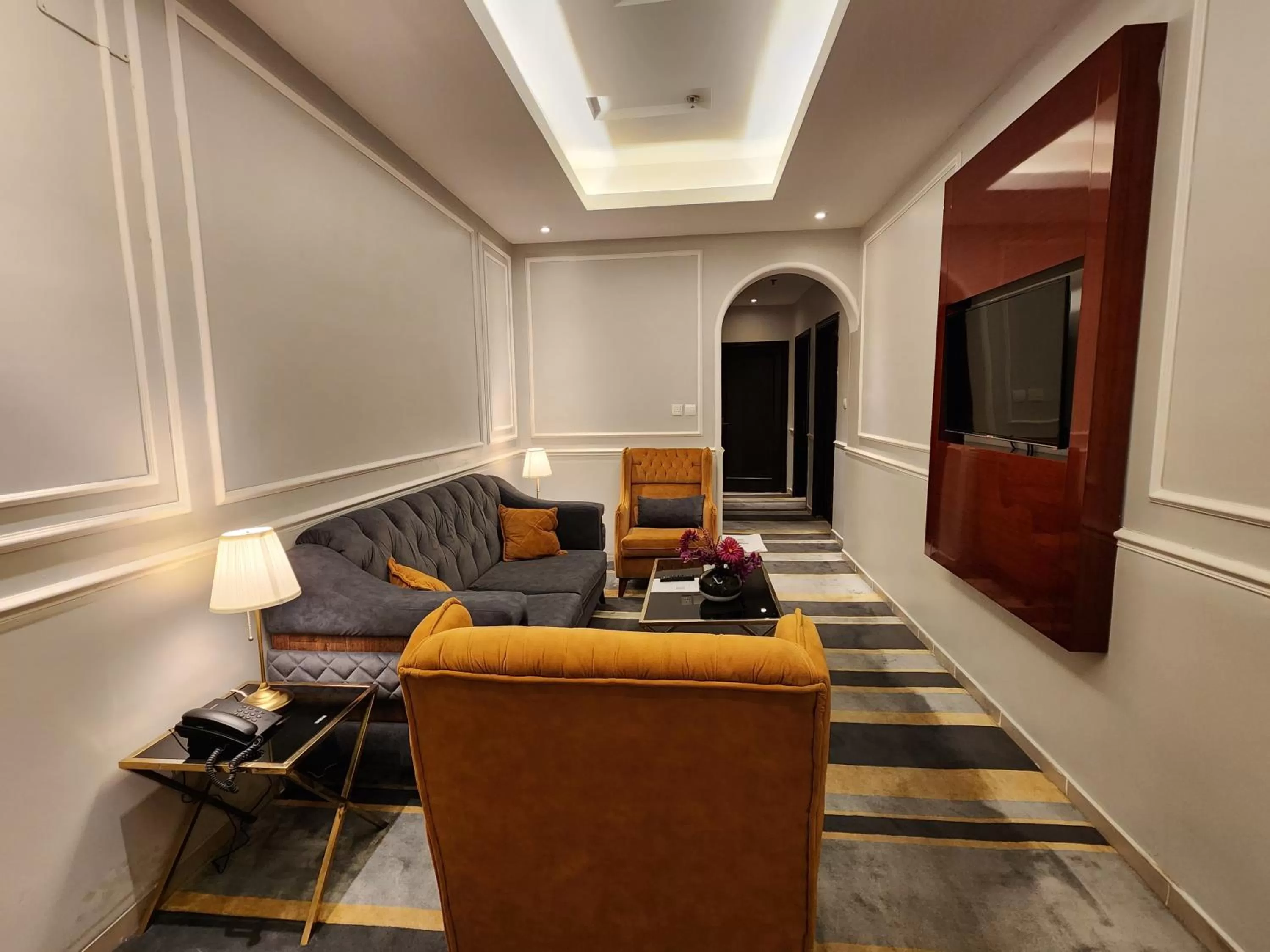 Living room in Rasis Serviced Apartments