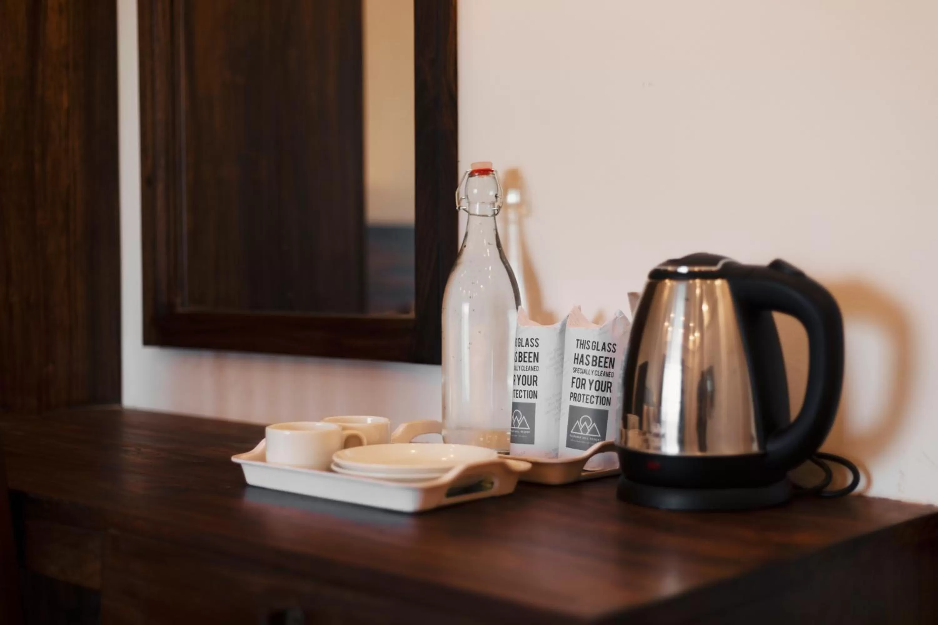 Coffee/tea facilities in Pleasant Hill Resort