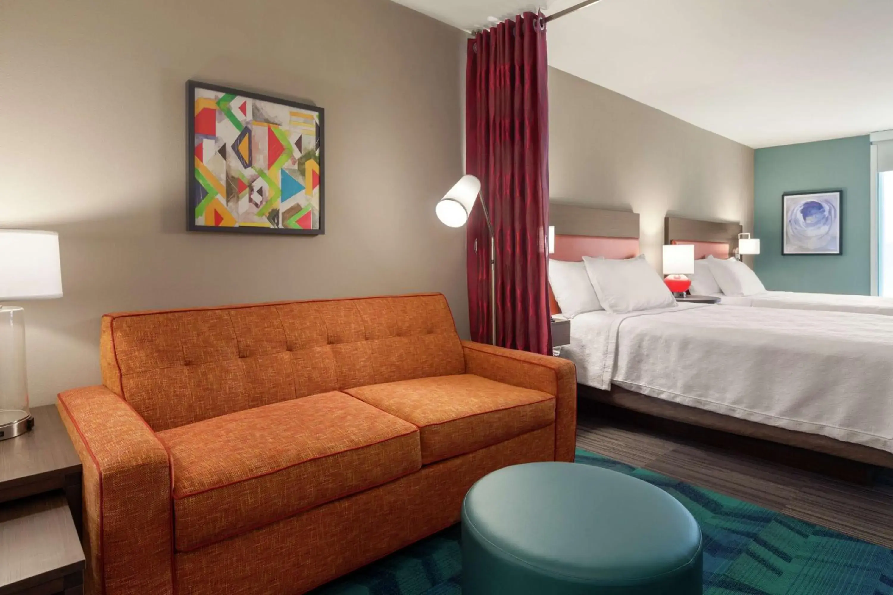 Living room in Home2 Suites by Hilton Sarasota - Bradenton Airport, FL
