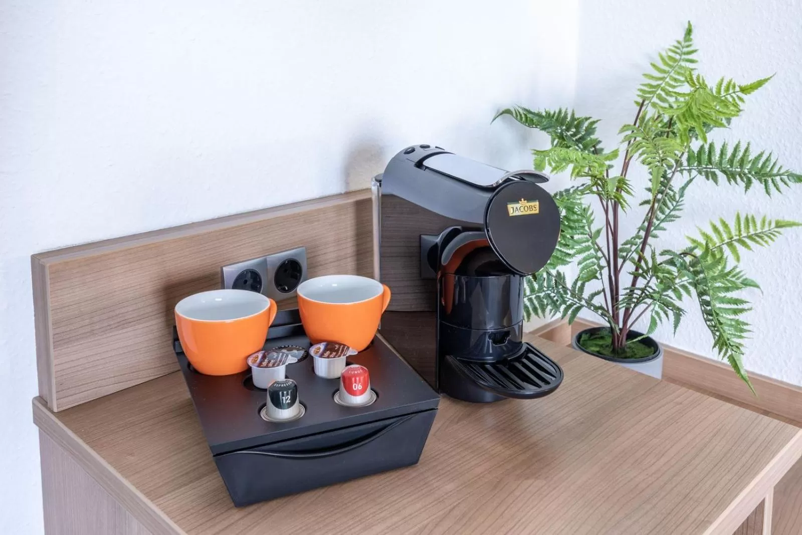 Coffee/tea facilities in acora Düsseldorf Living the City - Apartments