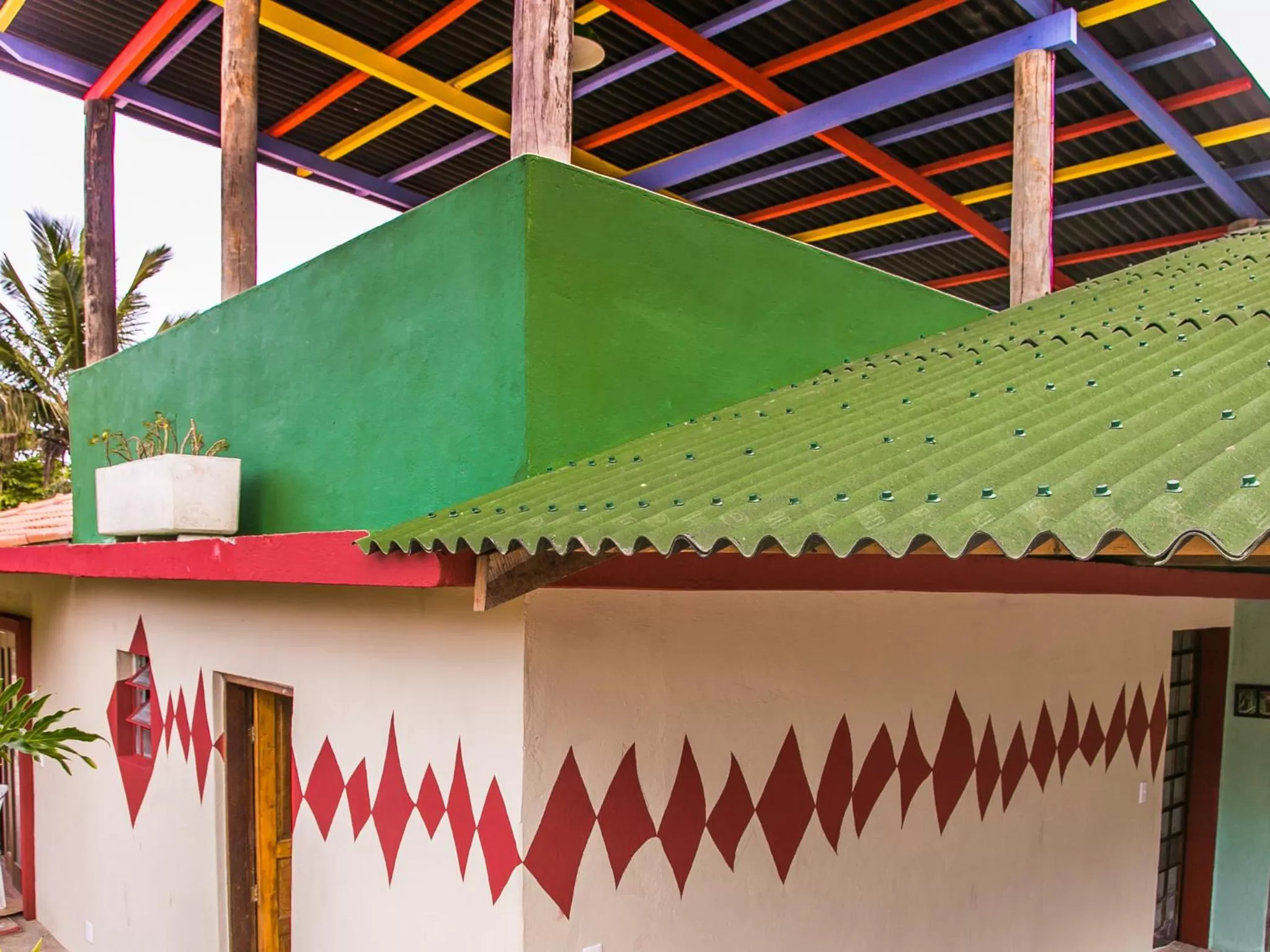 Decorative detail in Lagamar Ecohotel