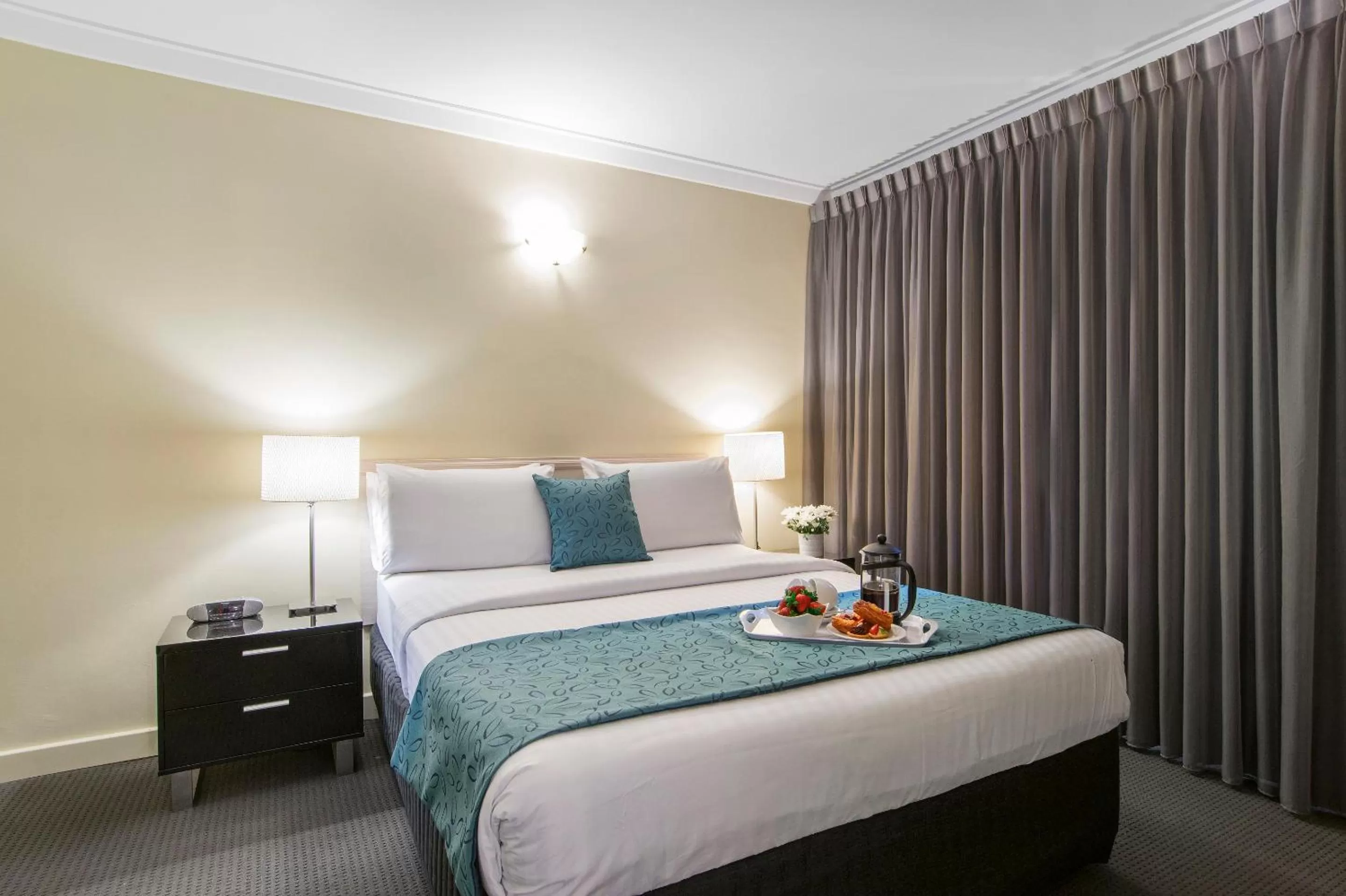 Bedroom, Bed in The Peninsula Riverside Serviced Apartments