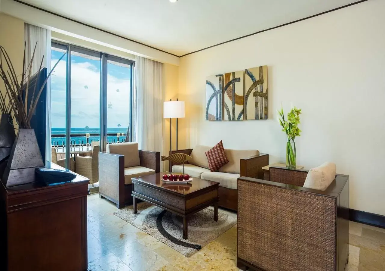 Balcony/Terrace, Seating Area in Dreams Riviera Cancun Resort & Spa - All Inclusive
