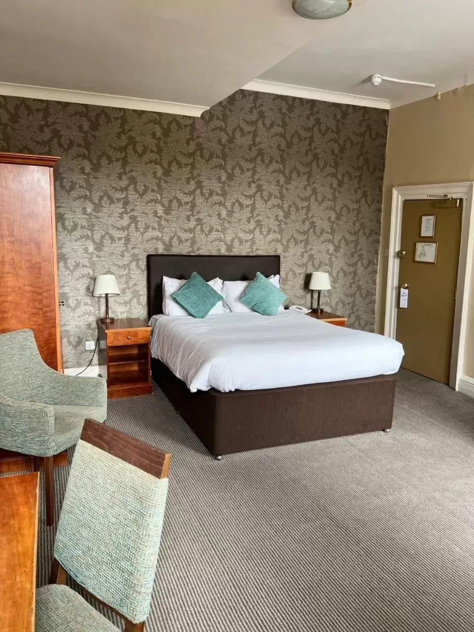 Bedroom, Bed in Manor Hotel by Greene King Inns