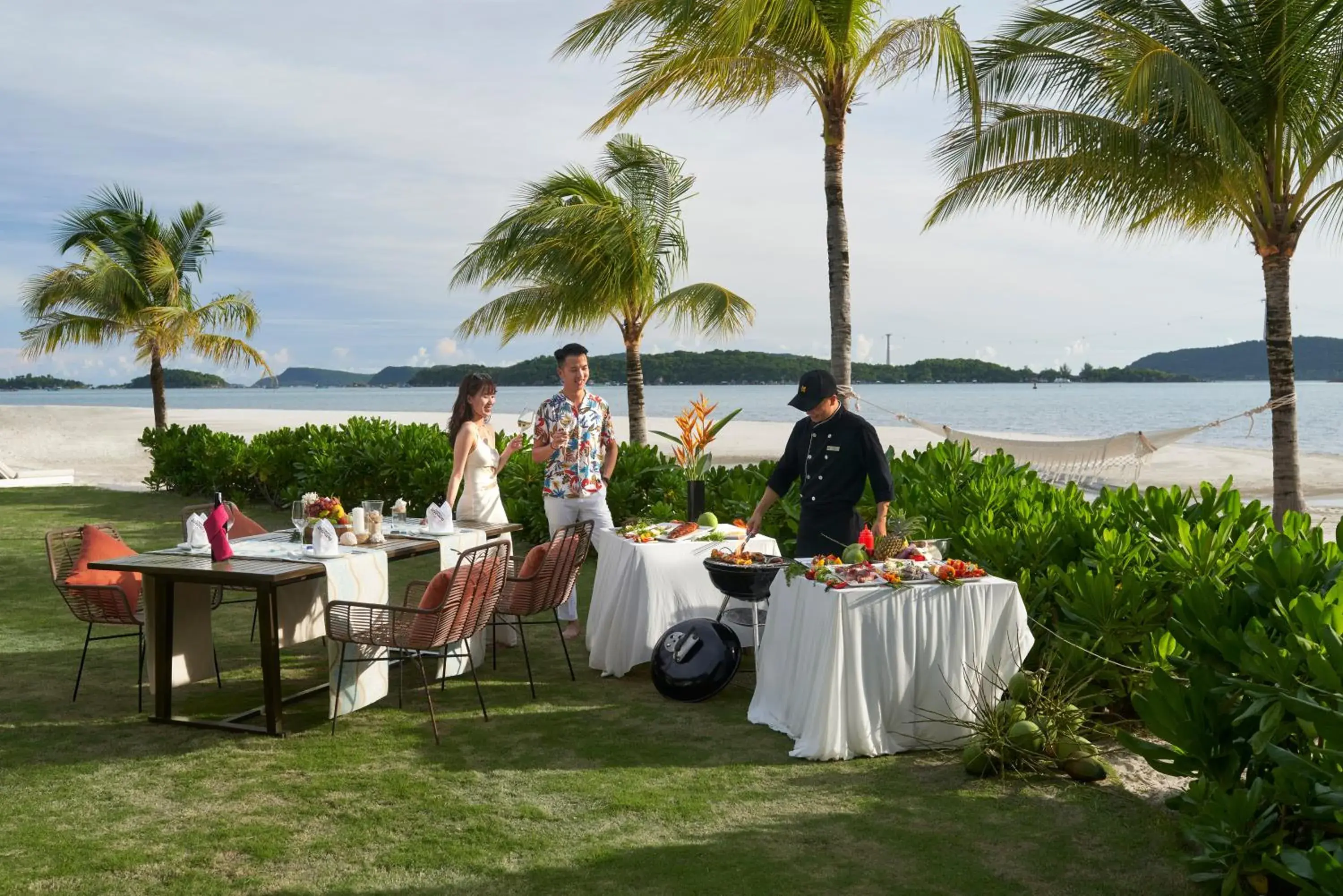 BBQ facilities in Premier Village Phu Quoc Resort Managed by Accor