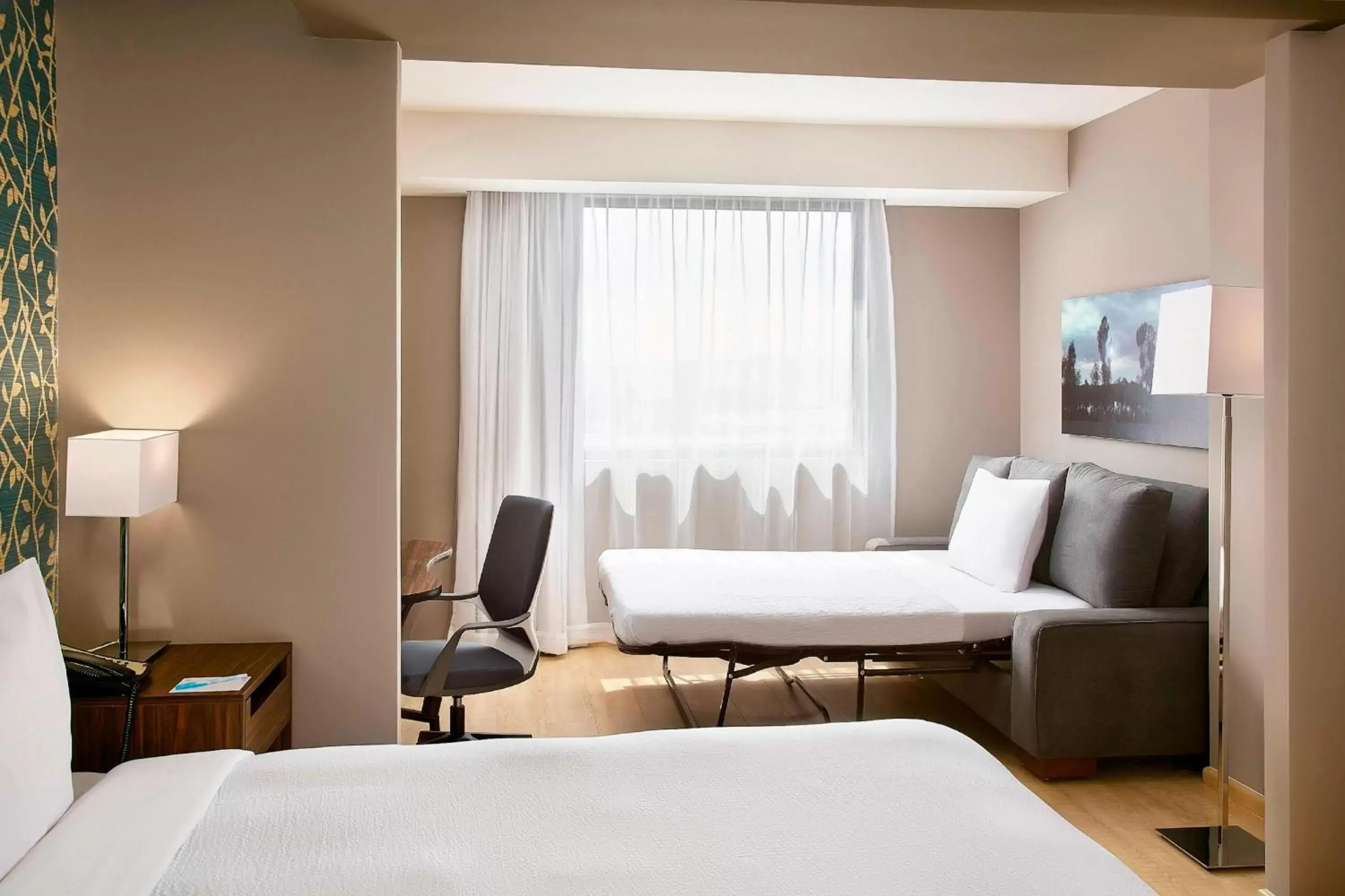 Bedroom, Bed in Fairfield Inn & Suites by Marriott Aguascalientes