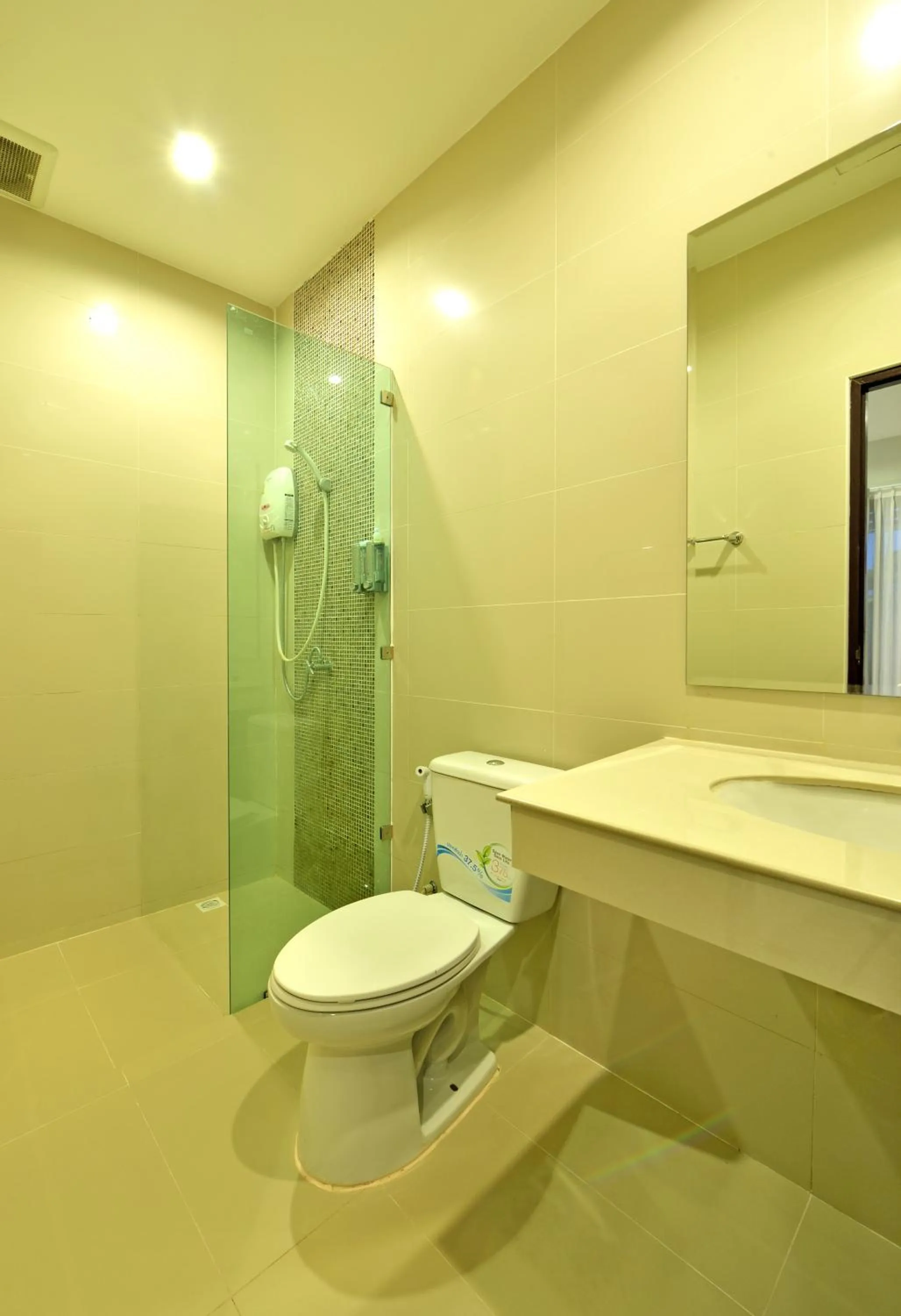 Shower in Tairada Boutique Hotel
