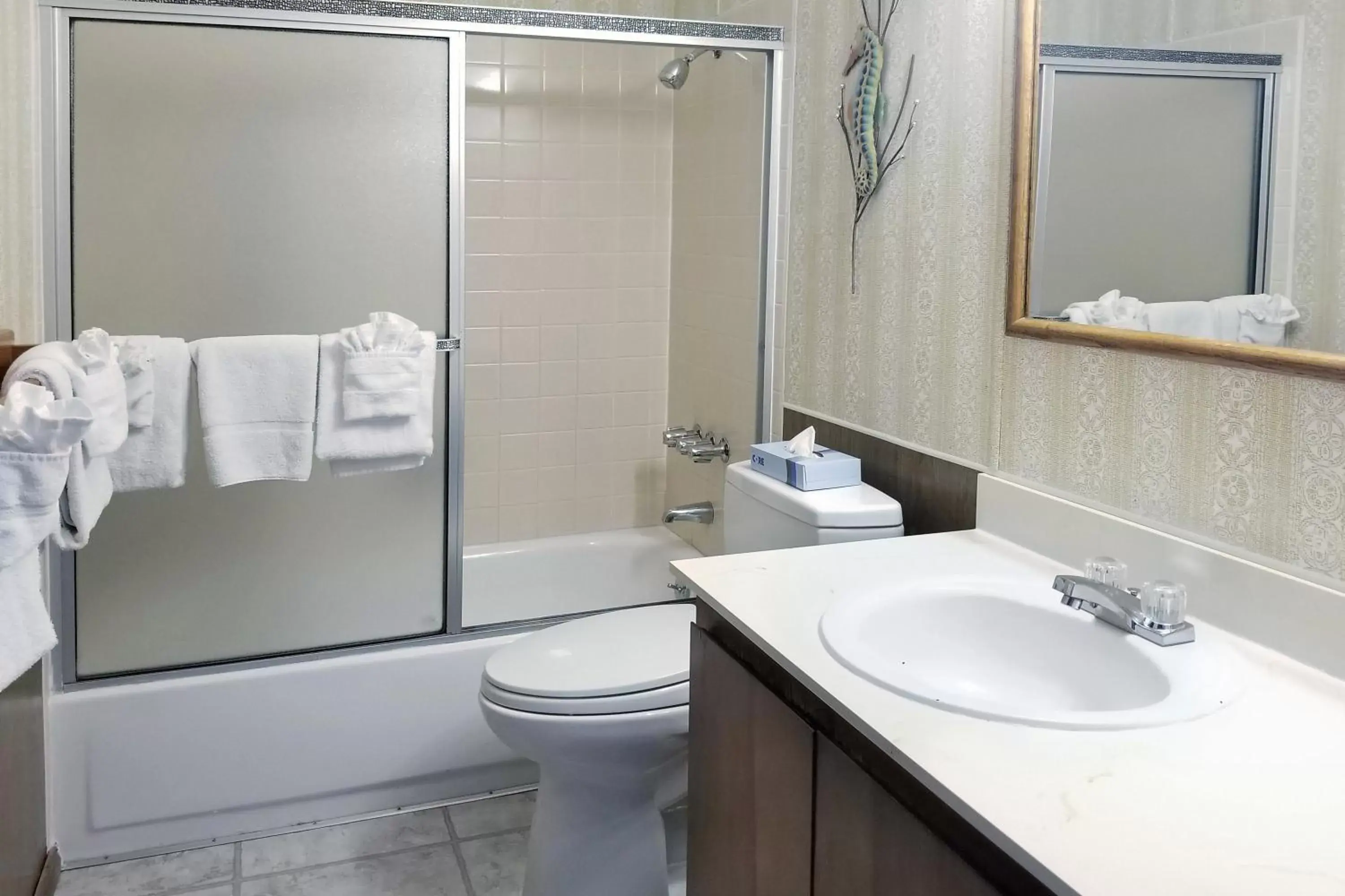 Bathroom in Ocean Terrace Condominiums