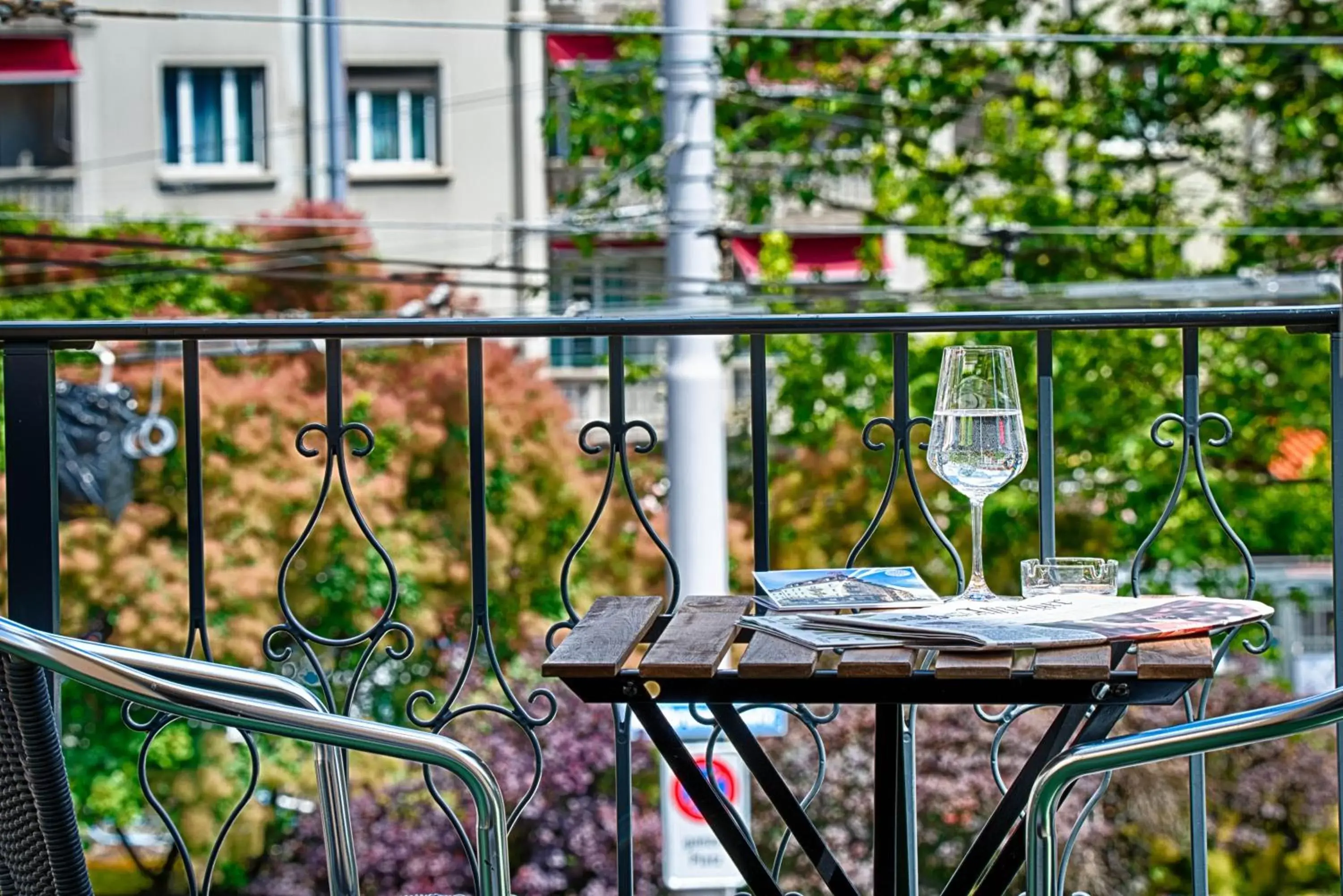 Balcony/Terrace in Hotel Neufeld