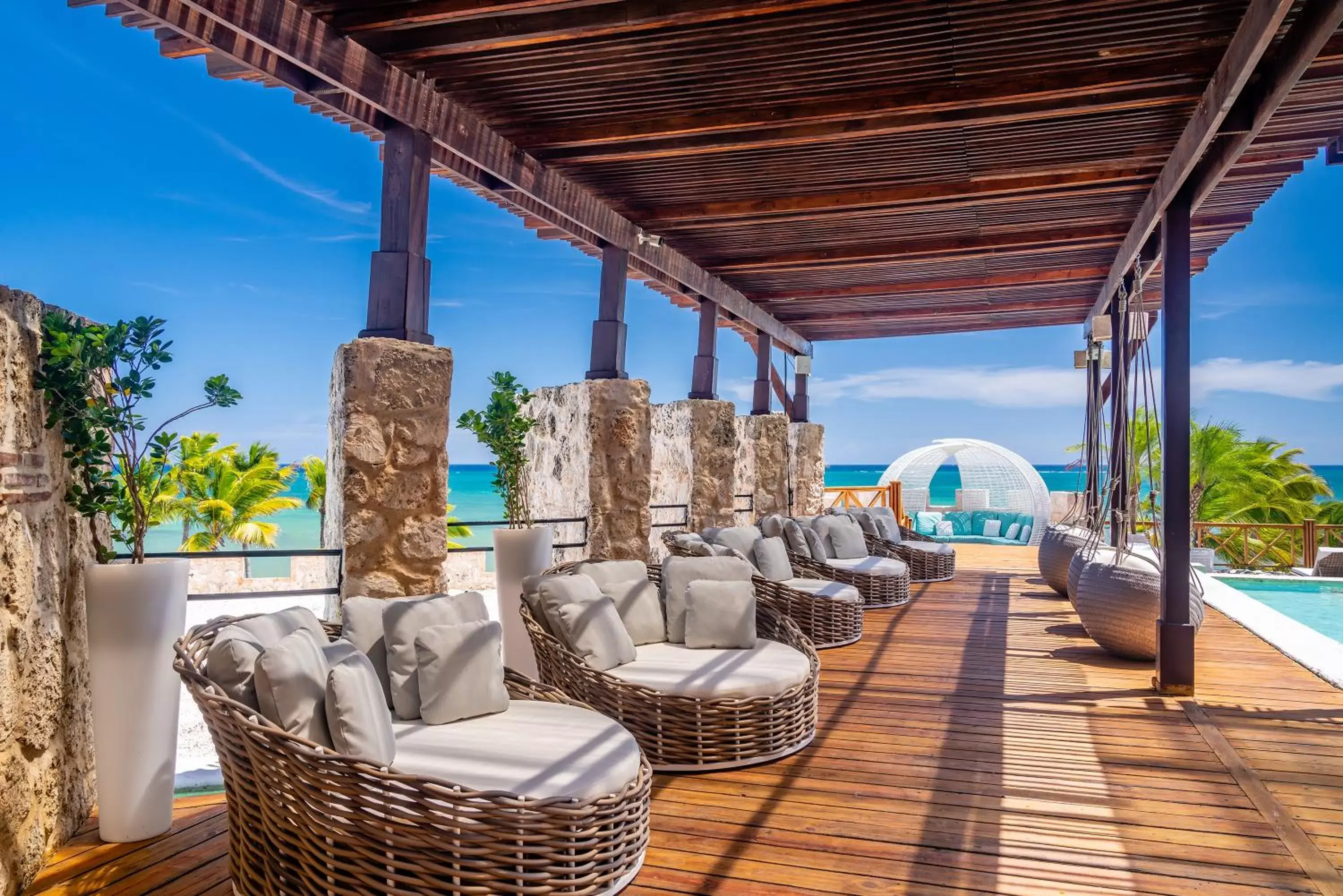 Patio in Sanctuary Cap Cana, a Luxury Collection All-Inclusive Resort, Dominican Republic