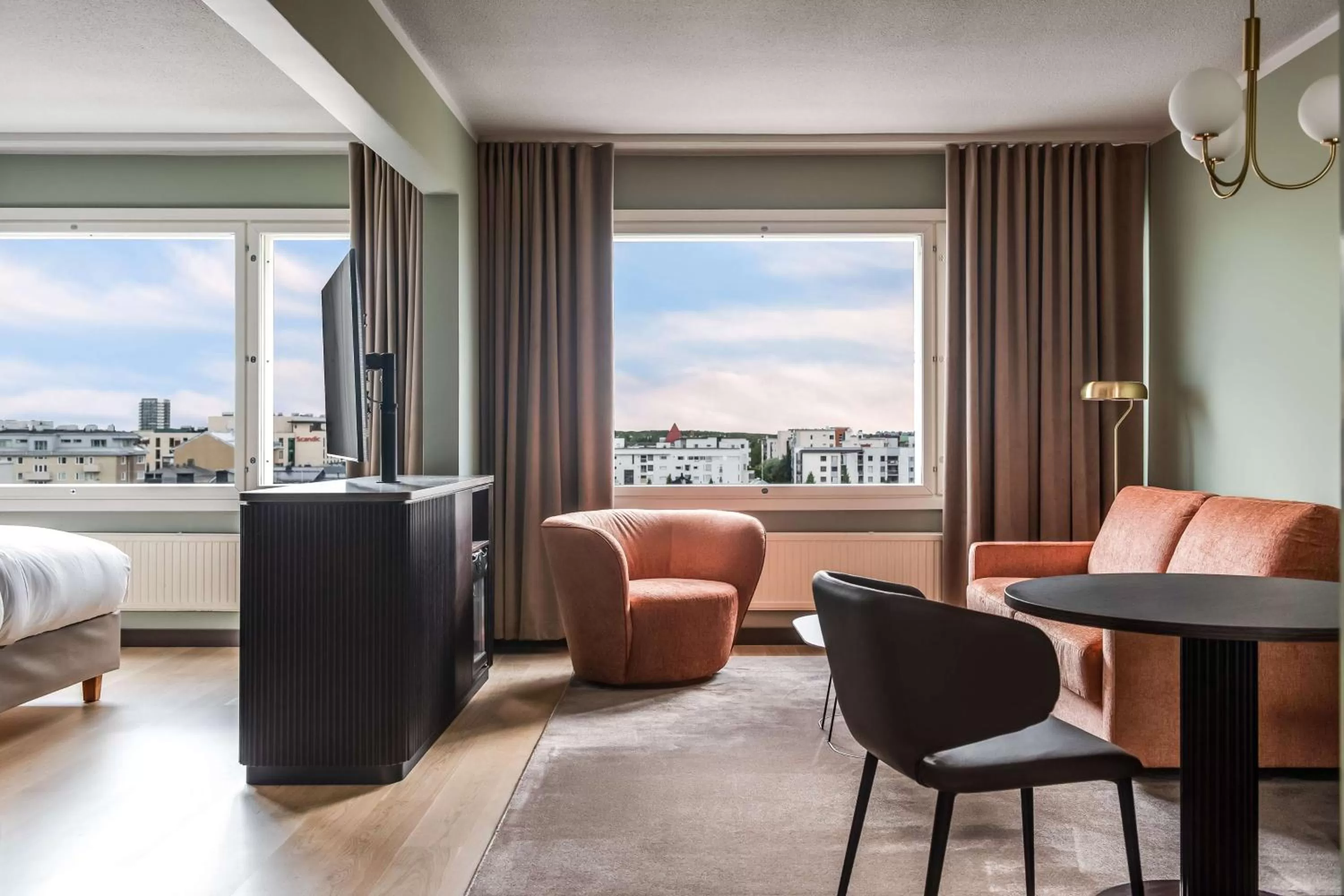 Photo of the whole room, Bed in Radisson Blu Hotel, Oulu