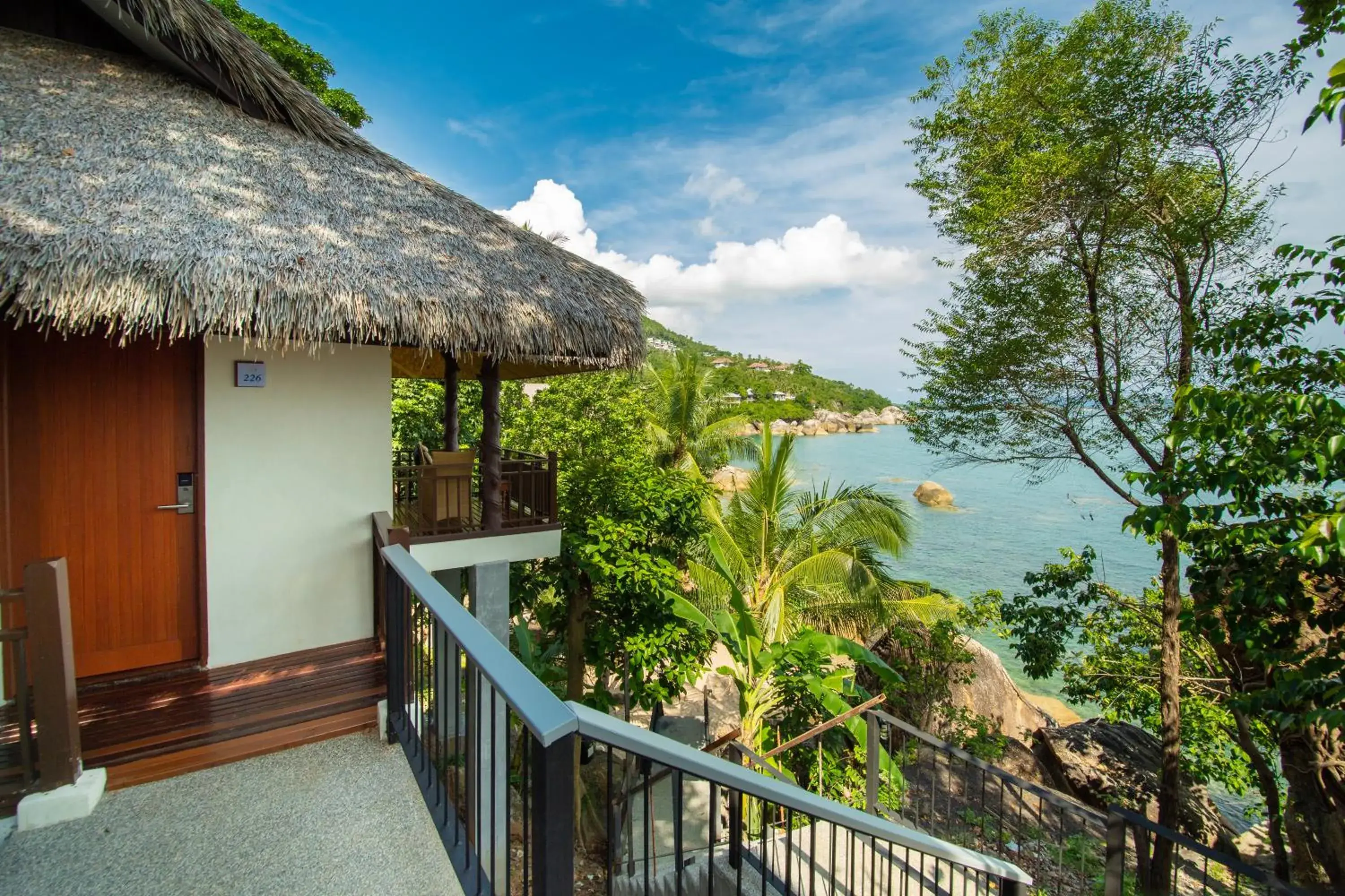 Balcony/Terrace in Coral Cliff Beach Resort Samui - SHA Plus