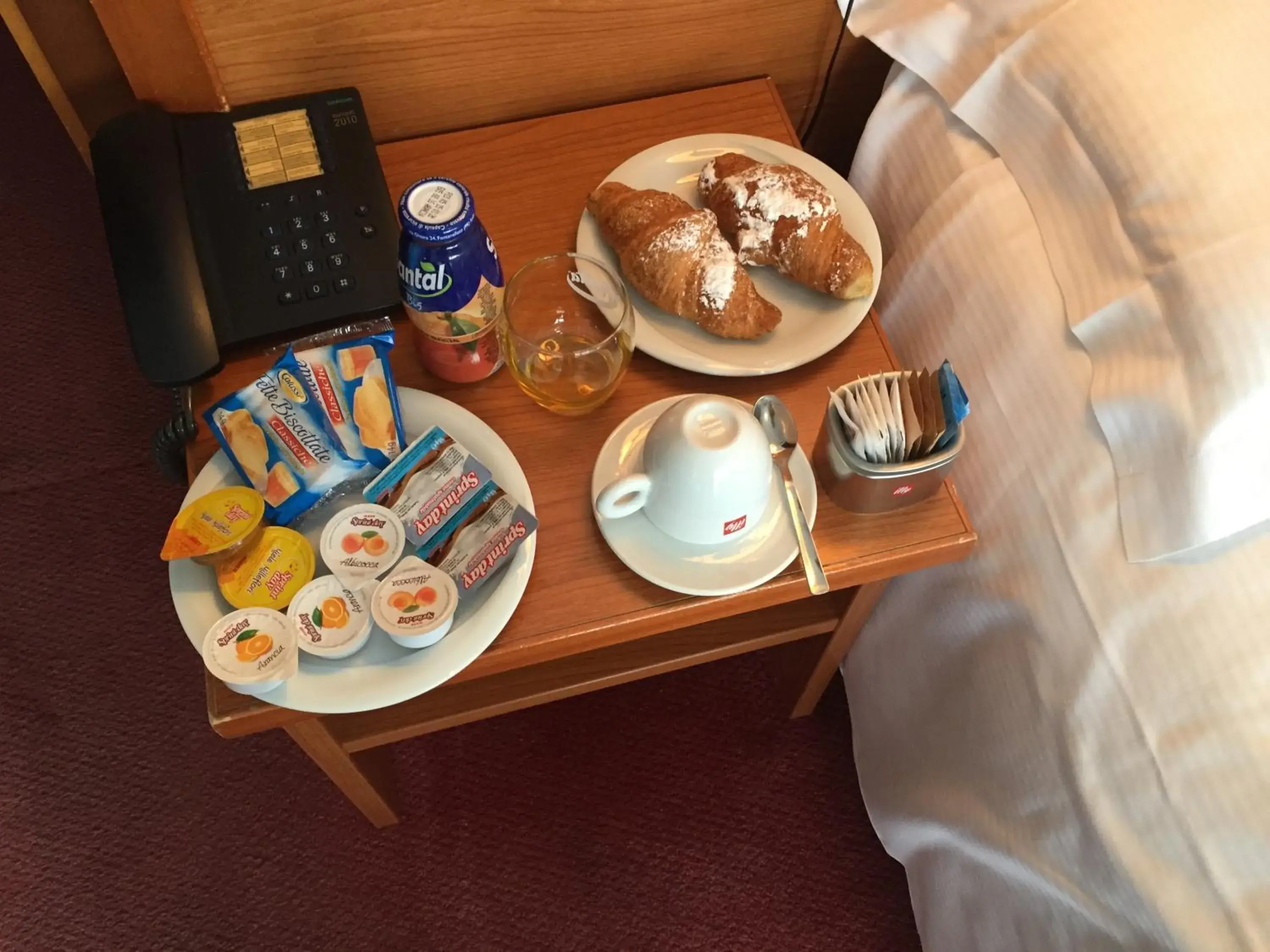 Italian breakfast in Hotel Europa